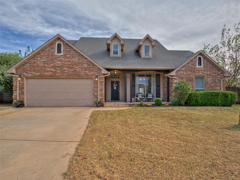 Step inside to find an open floor plan with 10-foot ceilings and beautiful stained concrete floors that bring warmth and character to the main living areas. 

A freshly painted kitchen opens seamlessly to the living and dining spaces, making it easy to cook, gather, and connect. The primary suite offers a relaxing retreat, with large closet, and soaker tub. On the other side of the home, you’ll find large secondary bedrooms with generously sized closets. Upstairs you will find the perfect large 4th bedroom that could also serve as a great playroom or home office. 

Out back, enjoy our perfect Oklahoma fall evenings under the covered patio overlooking a large backyard. This backyard is ideal for outdoor dining, pets, or weekend get-togethers. 

Additional highlights include new carpet on the stairs, and an oversized tandem garage providing extra room for storage, hobbies, or a workspace.

Tucked away on a quiet cul-de-sac within the Deer Creek School District, this home offers the perfect mix of comfort, space, and convenience. Schedule your showing today!