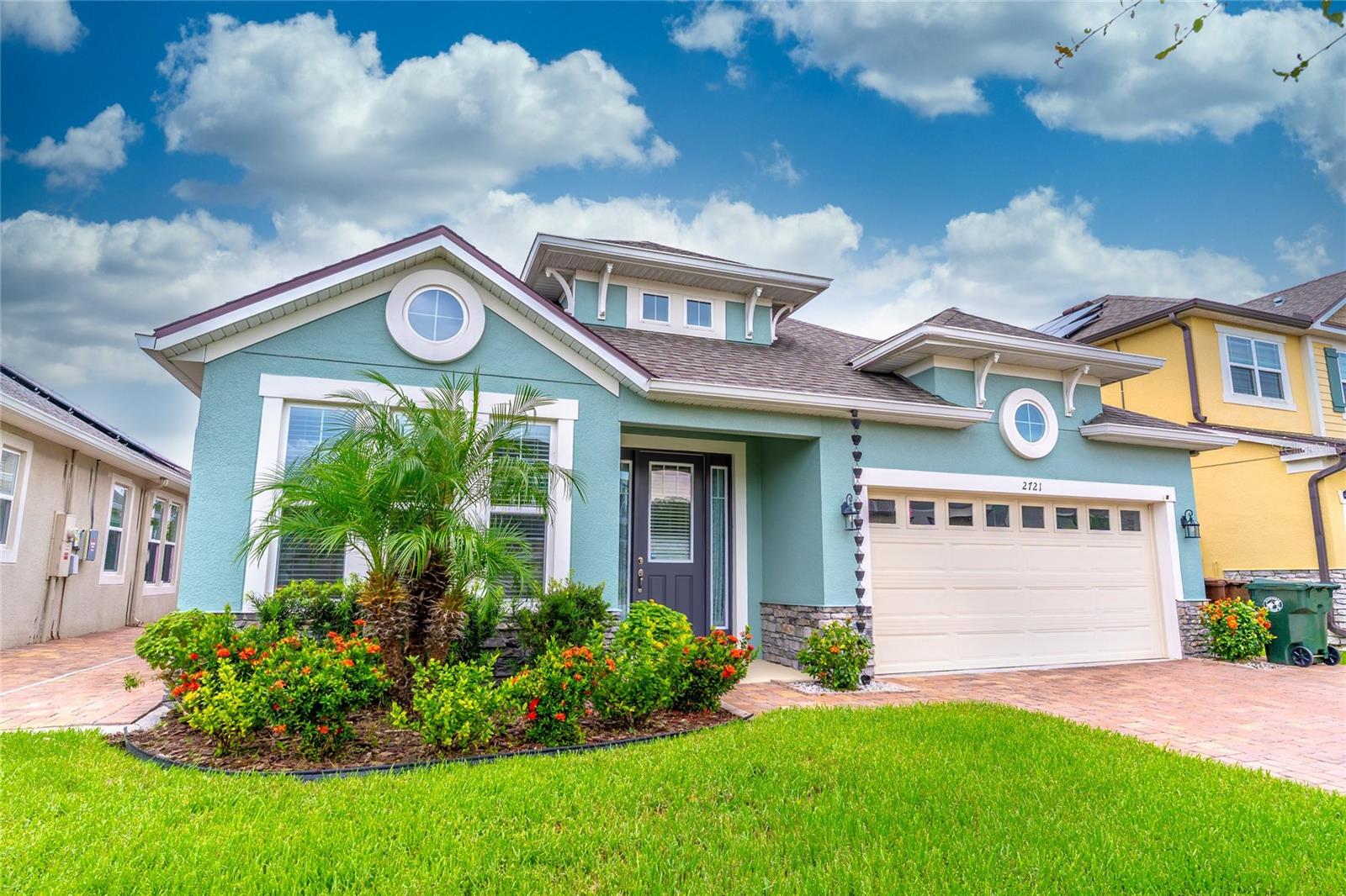 This is a stunning home.  Pavers down the side of the house, Screened Patio overlooking the Pond in back.  Impressive kitchen with double wall oven.   This is a 24hr gated estate with beautiful community amenities such as swimming pool, clubhouse and fitness center.  This home shows incredibly well. If you are looking for a property as neat as a pin, this one could be what you or your customer is looking for.