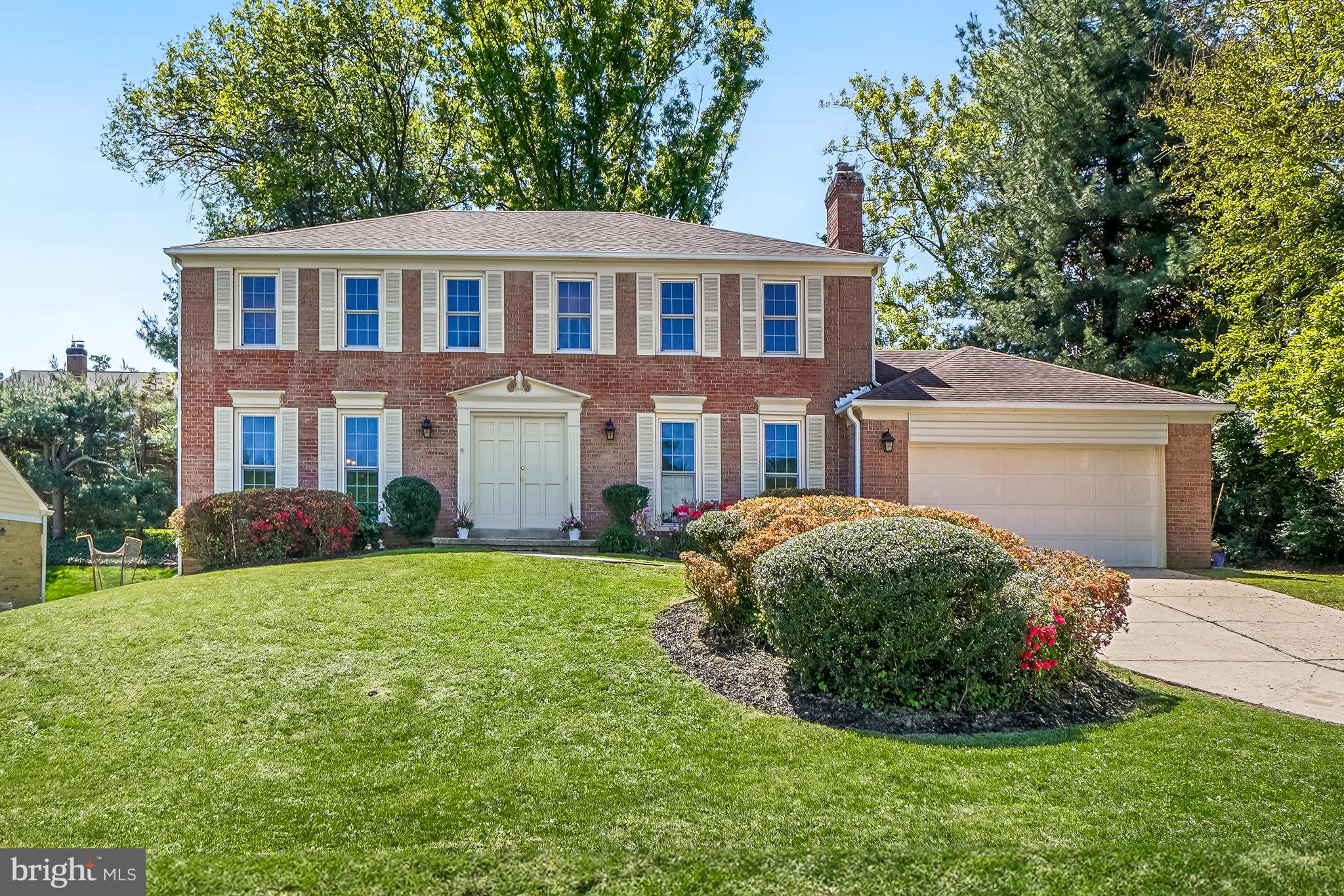 Welcome to this bright and charming home in the highly desirable Potomac Commons neighborhood! This spacious 4-bedroom, 2.5-bath residence offers thoughtfully designed living space across three finished levels and has been freshly painted throughout. The main level features a tiled entry, beautiful hardwood flooring, and formal living and dining rooms. The kitchen offers granite countertops and a breakfast nook. while the adjacent family room features a wood-burning fireplace and recessed lighting. Sliding glass doors lead to a light-filled sunroom with a ceiling fan, portable A/C, and heater, overlooking the beautifully landscaped backyard—perfect for entertaining and everyday enjoyment. A convenient main-level laundry area includes a full-size washer and dryer, a brand-new utility sink (2026), additional storage, and direct backyard access. The garage features newly coated epoxy flooring (2026). Upstairs, you’ll find four spacious bedrooms, all with hardwood flooring, and two full bathrooms. The primary suite includes a walk-in closet and private en-suite bath, while the additional bedrooms share a hall bath. The lower level offers a large recreation room, office/hobby room, and ample storage, providing flexible space for a variety of needs. Enjoy the beautifully landscaped, fully fenced backyard with a storage shed. Major updates include a new roof and heavy-duty 16” insulation (2018), energy-efficient double-hung windows throughout most of the home for versatile ventilation and easy cleaning (2022), and washer and dryer (2024). The home is part of the Fox Hills Citizens Association, which hosts community events including holiday celebrations, ice cream socials, and food trucks. Conveniently located near I-270, parks, restaurants, and shopping. Zoned for the Wootton High School cluster, with a scheduled transition to the Churchill cluster in 2027- 2028. Don’t miss the opportunity to make this wonderful home in the vibrant Fox Hills West community!