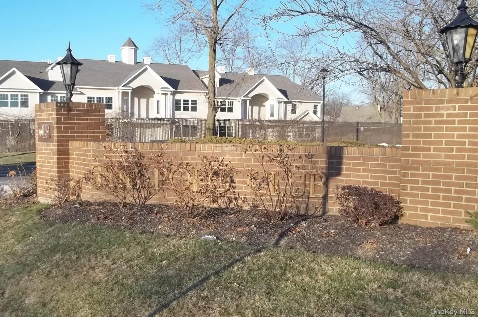 This desirable Polo Club Condominium will be guaranteed to check off many boxes of your wants (and then some) in your search for your  Home sweet home! This centrally located 1 Bedroom unit is accessible to most of your needs! 1.6 miles from LIRR, close to shopping & other transportation. Moments from Southern State Parkway, minutes away from a variety of restaurants, and more. This complex features entrance Security and video monitoring.  Take advantage of your amenities consisting of an Inground Pool, Club House, and your very own dedicated Parking Space. Wash & Dry hook ups available and Central Air conditioning inside your unit. Bring your furry friend/ pet as the Polo Club is pet friendly.  Unit comes with your personal terrace...  the perfect place to catch a breeze and relax. Interior square Footage is approximate.  Terms, conditions and processing fees apply.