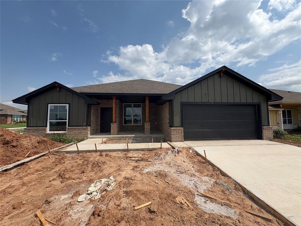 Hello OKC! This is the one you’ve been waiting for—the Chelsea, one of our most versatile designs on a highly sought-after corner homesite. The exterior alone will take your breath away with its gorgeous aesthetics, massive covered front porch, and an equally impressive covered back patio, perfect for outdoor living. But step inside, and you’ll feel the sheer size of this home—a space that instantly makes you feel unstoppable This open-concept, split-plan home features 4 spacious bedrooms, 2.5 bathrooms, and a HUGE bonus room that opens the door to endless possibilities. Whether it’s a playroom, media room, hobby space, or your own personal theater, this room is the heart of your creativity. Imagine hosting unforgettable movie nights, game days, or gatherings in this one-of-a-kind space that brings joy and excitement into your home. And the kitchen? It's a chef’s dream come true. With a massive freestanding island, soft-close cabinets, sleek stainless steel appliances, granite or quartz countertops, and glowing under-cabinet LED lighting, it’s not just a kitchen—it’s a space that will fill you with pride every time you cook, entertain, or simply enjoy a cup of coffee. This home is more than just a place to live—it’s a place to thrive, to make memories, and to experience the joy of homeownership in a way you never thought possible. Don’t miss your chance to make it yours—schedule a showing today and start living the life you've always dreamed of! Ultimately there are 3 primary reasons why our homeowners choose our homes: First, we are a family owned and operated Oklahoma business since 1981 with over 17,000 homes built! Second, our homes supersede other new construction with enhanced structural integrity and our built in tornado safety features! Third, our energy efficiency practices surpass the standard with it done so in mind to keep your monthly expenses to a minimum as well as reduce the impact on the environment! Don’t wait….schedule your showing today.