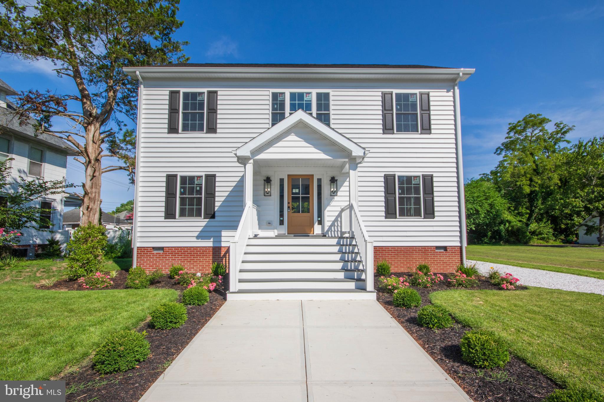 Welcome to 3 Winter Quarters Drive, a beautifully crafted new construction home offering timeless Colonial style with modern finishes in a private, in-town setting. The open floor plan features wide-plank LVP flooring, a bright living space, and a stunning kitchen with off-white shaker cabinets, stainless-steel appliances, marble-look quartz countertops, and a large center island. Upstairs offers three bedrooms, including a spacious primary suite with a private bath and walk-in closet. Enjoy the welcoming front porch, low-maintenance composite rear deck, and generous yard with landscaping to be completed soon. Conveniently located near Cypress Park, the Pocomoke River, shopping, dining, and an easy drive to Wallops Island, Virginia's Eastern Shore, and Ocean City. Enjoy the perfect blend of style, comfort, and small-town living. Schedule your private showing today!