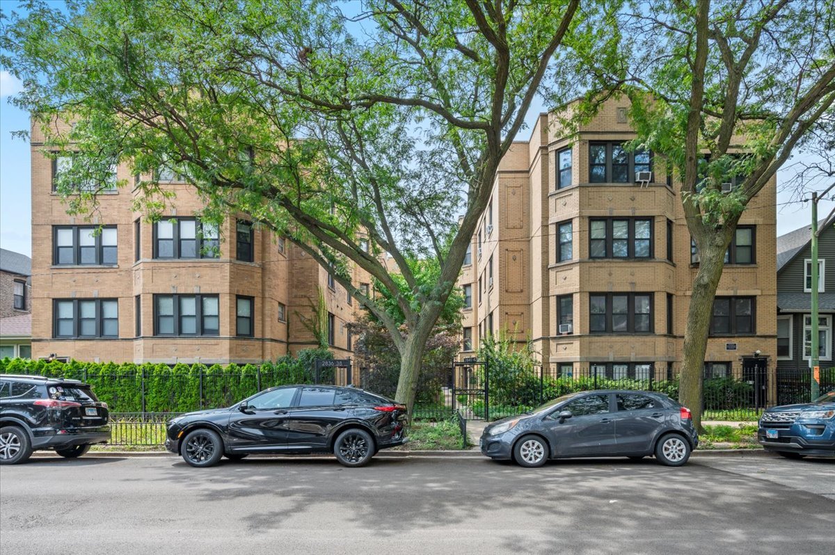 **MULTIPLE OFFERS RECEIVED, BEST AND FINAL DUE MONDAY 8/25 AT NOON**. Discover this spacious and character-filled vintage 2-bedroom unit nestled within a beautifully landscaped courtyard co-op building in the Logan Square/ Avondale neighborhood. Boasting a wide, atypical layout, this home is bathed in natural light from its abundance of east-facing windows. The kitchen opens to a generously sized, separate dining room complete with a charming built-in hutch-perfect for entertaining. Beautifully refinished hardwood floors run throughout the home. The current owner fully renovated the kitchen and laundry closet when they purchased the home. This well-maintained co-op building offers excellent value: monthly assessments cover property taxes, heat, water, and a large private storage closet. Additional perks include easy street parking, close proximity to the Blue Line and expressway. Enjoy a short stroll to Logan Square's best dining, shopping, and nightlife.
