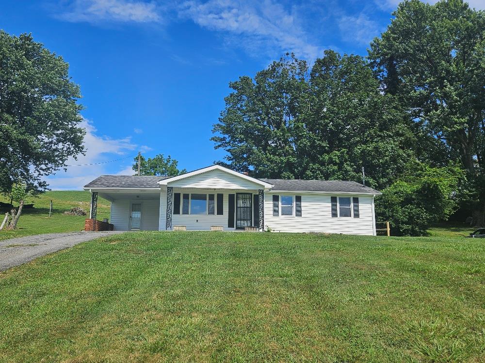 Looking for your first time home or a rental property in the country?  Here you go!  Nice 3 bedroom 1 and a 1/2 bath ranch style home just needs some personal touches and you are ready to move in!  Located just outside of Chilhowie and convenient to I81. The home has an eat in kitchen with a convenient laundry room on the main floor, a nice large living room and a full basement for storage or possible additional living space.  Hardwood and vinyl flooring throughout, so easy to maintain!  Also just minutes away from the beautiful Mount Rogers Recreation area where there's hiking, camping, fishing, and more!  Come see, this home won't last!