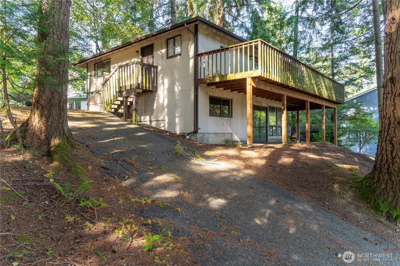 THE fix-and-flip opportunity you’ve been waiting for! Opportunities like this have been on the wish list of investors and visionaries alike. Welcome to 3 Horizon Hill, a piece of Sudden Valley history featuring one of the community’s original floor plans. Built in 1974 with approximately 1,800 sq. ft, 4 bedrooms, and 2 bathrooms, this home offers classic architecture, vaulted ceilings, and dramatic floor-to-ceiling windows that capture the character of Sudden Valley’s original homes. Ready for its next chapter, this is a blank canvas for investors looking for their next flip or buyers eager to reimagine a home with vintage charm. Bring your vision, unlock the potential, and create something truly special by blending its distinctive architectural features with modern updates. As an added bonus, enjoy its premium location with close proximity to all Sudden Valley amenities. Opportunities like this are few and far between —don't miss your chance to make it your own!