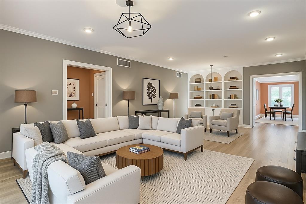 THE HOA COVERS ALL UTILITIES (EXCEPT INTERNET), TRASH SERVICE, INSURANCE EXCLUDING CONTENTS, AND GROUND MAINTENANCE, MAKING THIS HOME A WONDERFUL OPTION FOR FULL TIME LIVING OR A TRUE LOCK AND LEAVE LIFESTYLE.

Welcome to Imperial House, a distinguished mid century condominium community designed by renowned architect George Dahl, tucked behind Dallas’ iconic Pink Wall. As the only mid rise behind the Pink Wall with an enclosed garage, Imperial House offers a rare blend of architectural pedigree, privacy, and convenience in the heart of North Dallas.

This beautifully updated 2 bedroom, 3 bath residence spans 2,476 sqft and features two generous living areas, fresh interior paint, updated flooring, and plantation shutters throughout. The reimagined kitchen stands out with quartz countertops, updated cabinetry, and top of the line KitchenAid appliances, including an updated oven, dishwasher, stovetop, and refrigerator. The formal dining room has been thoughtfully opened to the study, creating an easy flow for both everyday living and entertaining.

The primary suite offers a peaceful retreat with an upgraded walk in shower and ample closet space. A third floor storage room adds convenience for seasonal items or extra belongings.

Imperial House is ideal for those seeking comfort and ease. Residents enjoy a resurfaced HOA maintained pool and a roof replaced in 2023. This Preston Hollow location puts you just a short walk from The Plaza at Preston Center, where you can enjoy great restaurants, boutique shopping, and everyday conveniences. Easy access to the Dallas North Tollway makes getting around the city simple.

Imperial House blends timeless mid century design, thoughtful modern updates, and one of Dallas’ most desirable walkable locations, creating an exceptional opportunity for anyone seeking both architectural character and comfort in Preston Hollow.