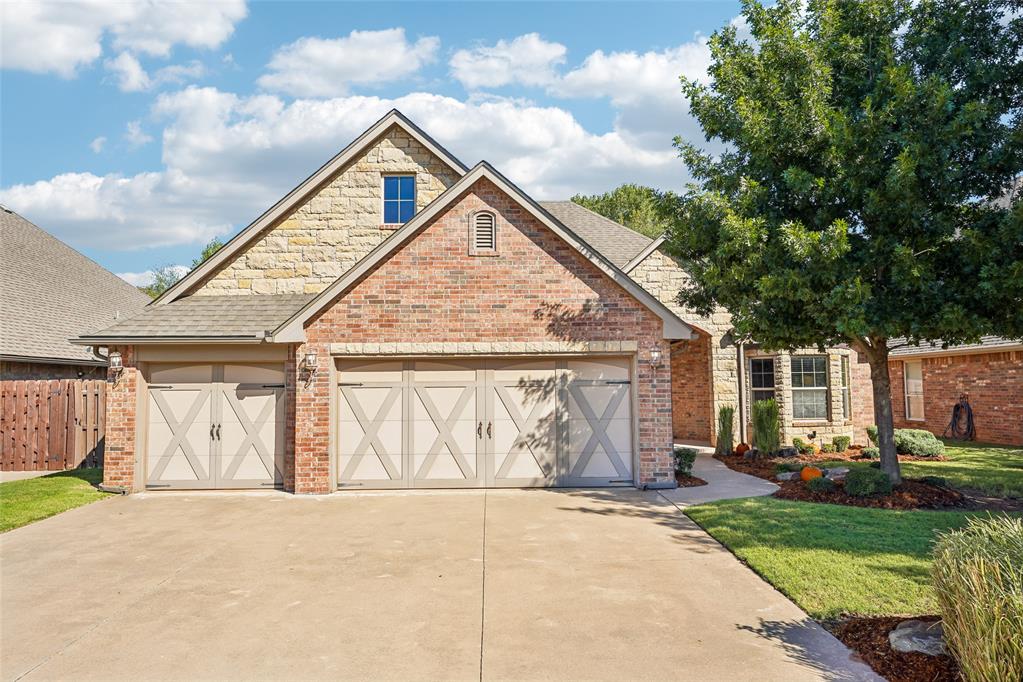 With approximately 2,253 square feet, this thoughtfully laid-out home offers space and flexibility for the way you live. Use it as a four-bedroom home or enjoy a dedicated study, then head upstairs to the spacious bonus room. With two closets and a half bath, this versatile space can work for movie nights, hobbies, guests, or a second living area. Gather around the indoor fireplace when you’re ready to unwind, or bring the evening outdoors to enjoy the outdoor fireplace. The jetted tub offers a relaxing place to recharge, while a storm shelter adds peace of mind. A water softener and sprinkler system add everyday convenience, and the new roof was installed in 2026.The neighborhood offers plenty of ways to spend time outside and connect with neighbors, including a pool, golf course, playground, pickleball and basketball court, and sand volleyball. Enjoy a swim, practice your game, or let the kids burn off some energy at the playground. With flexible living spaces and a variety of community amenities, this home offers room to settle in and make it your own.  Your next home is ready for you, explore the 3D walkthrough, video tour, and detailed floor plan today!