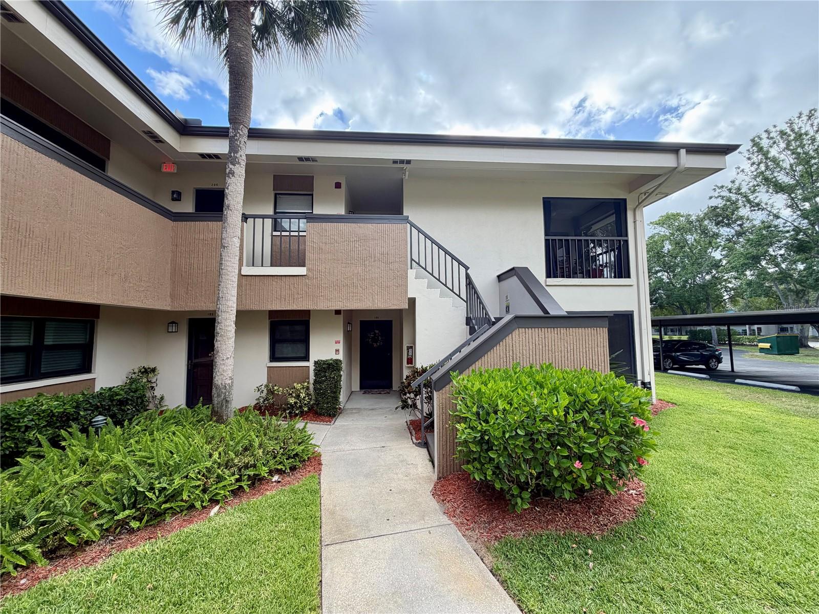 Exceptional opportunity! This 1-bedroom, 1-bath first-floor corner unit is priced well below market value for a quick sale. Enjoy the added privacy and convenience of a desirable corner location with easy ground-floor access.Ownership includes membership in the highly sought-after Highland Lakes Golf Club, featuring unlimited golf, access to two additional community pools, RV and boat storage, and a private boat ramp with access to Lake Tarpon. Residents also enjoy an active lifestyle with nearly 100 social clubs and activities available.Ideally located in the heart of Palm Harbor, this home is within walking distance to shopping, restaurants, and everyday conveniences. Whether you're looking for a seasonal retreat, investment property, or year-round residence, this is an outstanding value in a premier active community.