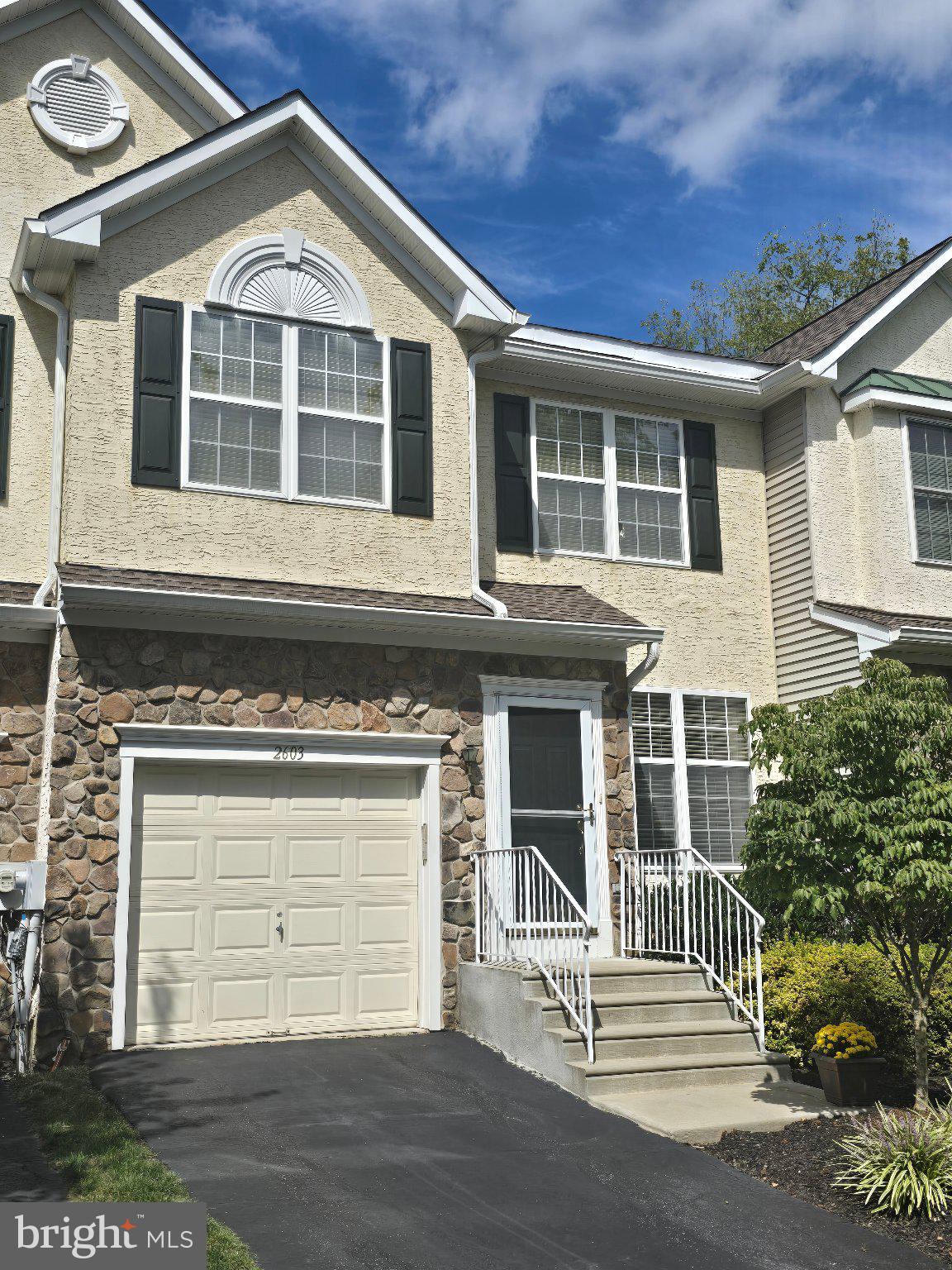Nestled in the serene enclave of Willistown Chase, this exquisite 3 Bedroom townhouse offers a harmonious blend of luxury and comfort, perfect for those seeking an elevated lifestyle. With 2,921 square feet of thoughtfully designed living space, this home is a sanctuary that invites you to unwind and enjoy the finer things in life. Step inside to discover an open floor plan that seamlessly connects the living, dining, and kitchen areas, creating an inviting atmosphere for both relaxation and entertaining. The family room with its dramatic cathedral ceiling and Palladian window, adorned with a stunning gas fireplace featuring a screen, black marble surround and wood mantel, serves as the heart of the home, while elegant hardwood flooring (2007), crown moldings and chair railings add a touch of sophistication throughout. The gourmet kitchen is a chef's dream, equipped with new (2025) stainless steel appliances, including a built-in microwave with fan, gas range, dishwasher and included refrigerator, complemented by granite countertops, tile backsplash and a spacious island. The butler's pantry and ample cabinetry ensure that you have everything you need at your fingertips. Enjoy casual meals in the eat-in kitchen or host formal dinners in the separate dining room, where memories are sure to be made. Retreat to the luxurious primary suite, complete with a celing fan, walk-in closet and a spa-like bathroom featuring dual vanities,  soaking tub and a separate shower. Two additional well-appointed bedrooms, one with a ceiling fan, provide ample space for guests or a home office, ensuring versatility for your lifestyle needs. The upper floor laundry includes new (2025) included washer and dryer and utility sink. The outdoor space is equally enchanting, with a rear yard that backs to lush trees and an open common area, providing a tranquil backdrop for outdoor gatherings or quiet moments of reflection. The property is situated on a cul-de-sac, enhancing its privacy and charm. Additional features include a full, partially finished basement with built-in cabinetry and shelving, and an attached garage featuring epoxy flooring (2023) with inside access. The home is updated with roof, gutters and downspouts (2017), entire HVAC system (9-2022), 50 gallon hot water heater (11-2019) and concrete entry stairs (2023) ensuring peace of mind. Located in the middle of the block, this residence offers easy access to local amenities and transportation, with a bus stop less than a mile away. The association takes care of all ground fees, lawn maintenance, and trash and snow removal up to your front door, allowing you to enjoy a low-maintenance lifestyle. Experience the perfect blend of luxury and comfort in this stunning townhouse, located in the highly rated Great Valley School District, where every detail has been meticulously crafted to create a warm and inviting home. Embrace the exclusive lifestyle that awaits you in Willistown Chase.