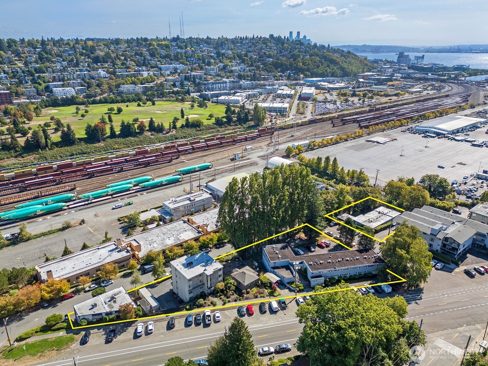 Opportunities are Abundant! The Magnolia Portfolio offers a new investor the ability to acquire a 5 building assemblage suitable for a value add opportunity located in a core Seattle area. The current arrangement offers 41 residential units plus 2 commercial spaces and a single family house. All together the assemblage represents 48,462 square feet of LR3 (M) zoned dirt. The property is suitable for immediate development as multiple asset types depending on need allowing a new owner to operate the assets "as is" while navigating the permit process to maintain cash flow.