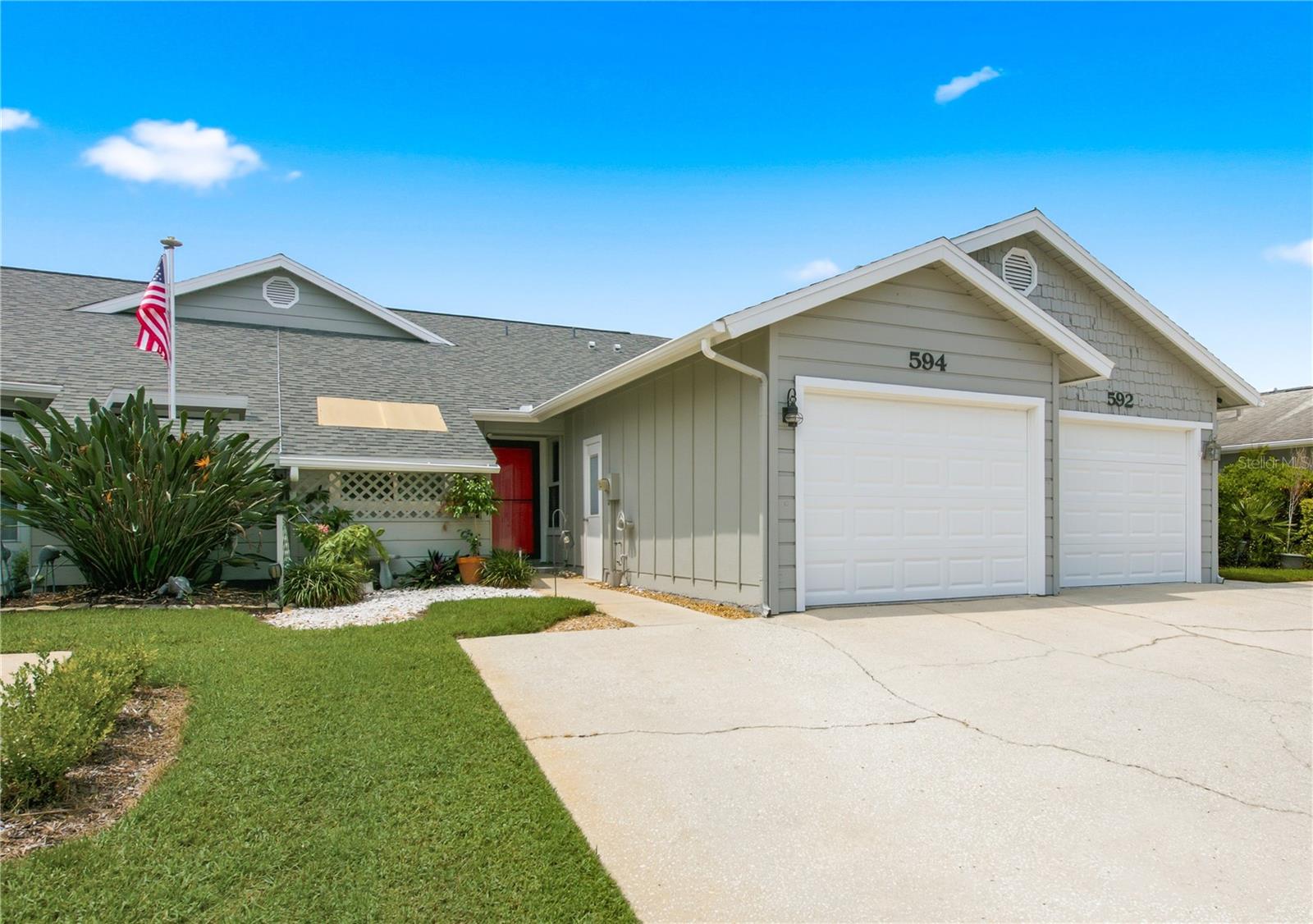 Beautifully updated 2-bedroom, 2-bath villa with a 1-car garage, offering comfortable, low-maintenance living in the heart of Palm Harbor. Major updates include a 5-year-old roof, updated windows, and upgraded flooring, providing peace of mind and modern appeal. The thoughtfully designed kitchen maximizes both space and functionality with an abundance of cabinetry, solid surface countertops, a convenient breakfast bar, updated appliances, a stylish subway tile backsplash, and a custom vented range hood. The spacious living area features impressive cathedral ceilings and seamlessly adjoins the dining space, creating an open and inviting atmosphere. The completely renovated primary bathroom offers a spa-like retreat with a step-in shower, freestanding soaking tub, and stylish pedestal sink accented by industrial-inspired lighting. A generous Florida room with all-weather vinyl windows provides additional living space to enjoy year-round, while the open patio and private vinyl-fenced backyard offer the perfect setting for relaxing or entertaining. Enjoy the convenience of being just a short walk from the community pool, perfect for relaxing and socializing with neighbors. Residents also enjoy access to a community park and playground surrounded by mature trees, along with a peaceful pond where you can unwind and take in the tranquil views. Ideally located in desirable Palm Harbor, this home is just minutes from the beautiful Gulf beaches of Honeymoon Island State Park and the ferry to Caladesi Island, one of Florida's most treasured natural destinations. Enjoy top-rated schools, an abundance of dining and shopping options, nearby golf courses, parks, and outdoor recreation all within easy reach. Whether you're seeking a year-round residence or seasonal retreat, this villa offers the perfect combination of modern updates, coastal lifestyle, and exceptional location.