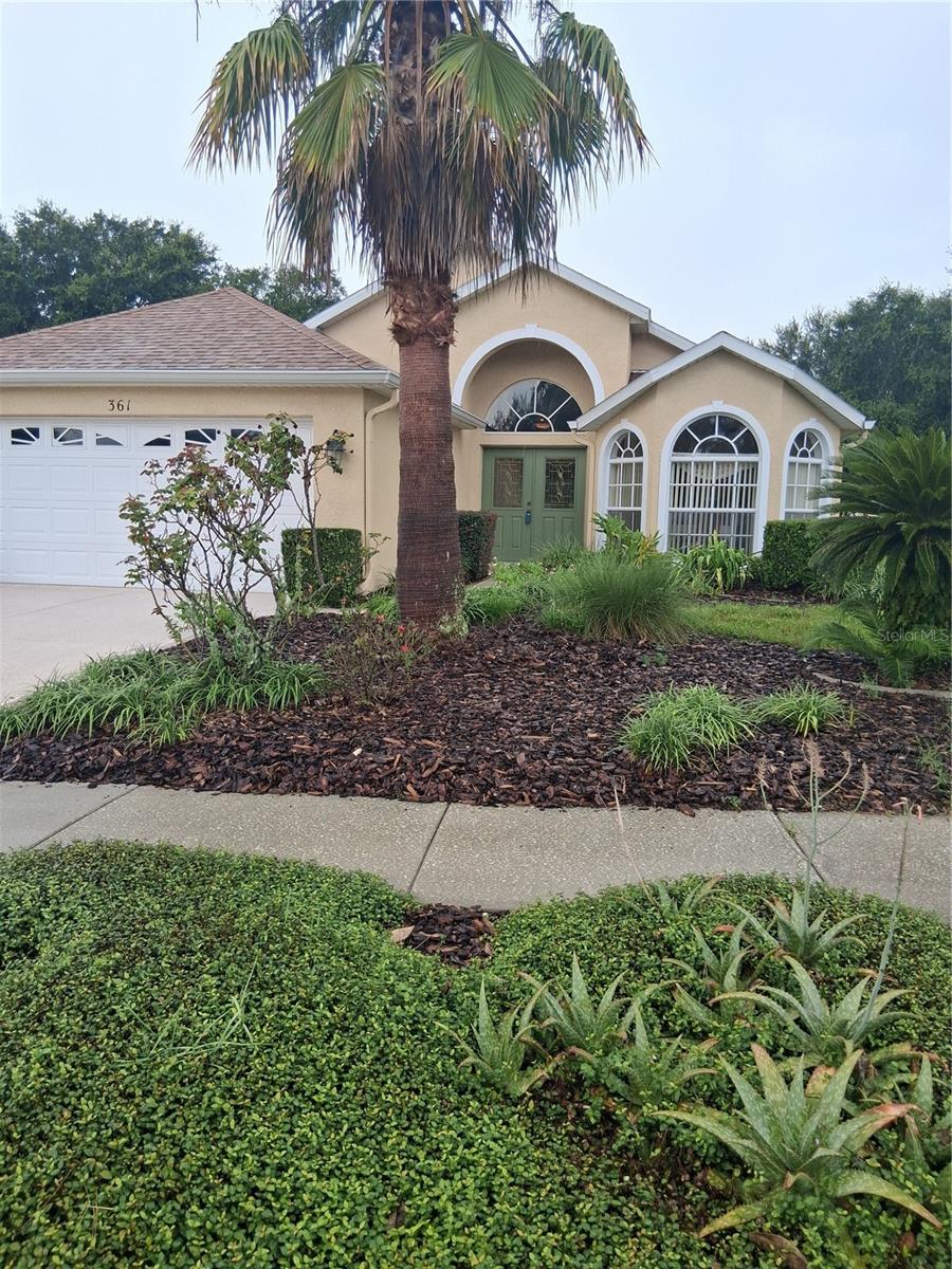 Come see this quaint, fully furnished 3 bedroom 2 bathroom home with an attached 2 car garage in the Wellington. This 55 plus community offers many amenities which include pickle ball, tennis, community pool with a beautiful clubhouse that not only has a bar and grill but community activities for their residents! This wide open kitchen offers a great entertaining area with area for a kitchen table as well as a separate formal dining room.  The living area is huge with vaulted ceilings, plant  shelves perfect natural lighting. The master bedroom has   2 large closets, one of them being a walk in! The attached bath has an L shaped shower area, as well as dual sinks, There is also a screened in porch perfect for that first cup of coffee with a view of the meticulous landscaping.  2 huge perks are an a/c unit that is less than 3 years old as well as a new roof!  Set up your appointment to see this priced right home today!