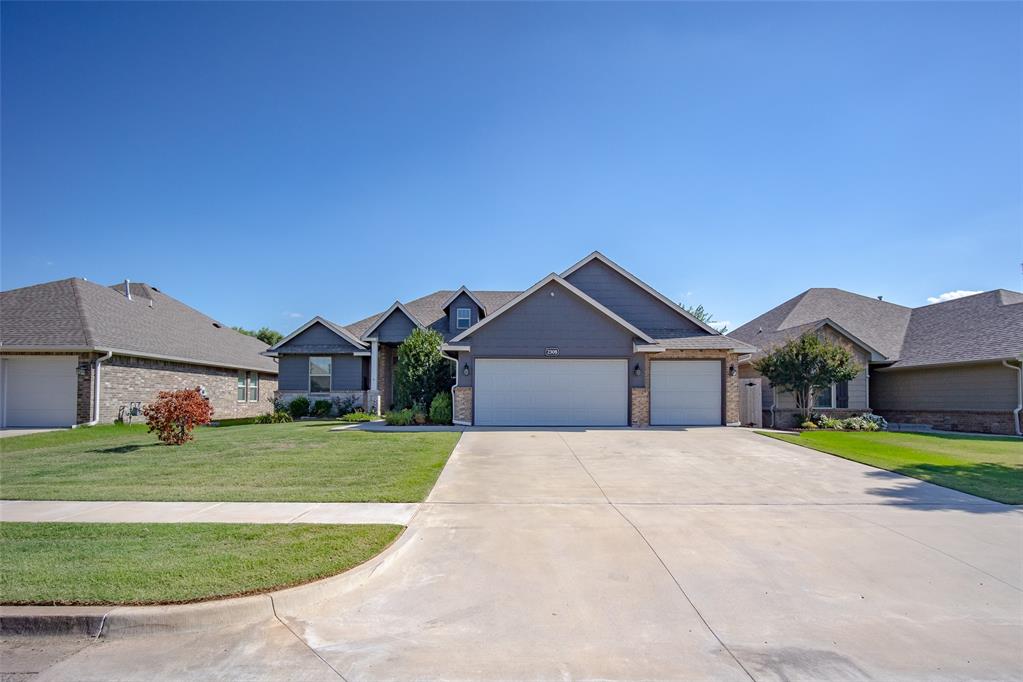This former model home, crafted by one of Norman’s most prestigious builders, with timeless quality and thoughtful design at every turn. Step inside and you’re greeted with the open concept with all the features this builder offered in his homes. You'll love how this home seamlessly connects the living, dining, and kitchen spaces, making it perfect for family gatherings, holiday entertaining, or casual evenings at home. The kitchen is a true centerpiece, featuring custom cabinetry, a large walk-in pantry, and a built-in spice rack conveniently located above the cooktop. Whether you’re preparing quick weeknight meals or hosting dinner parties, this space is designed to make cooking a joy. The generous bedrooms offer plenty of room to relax, each with ample closet space. The versatile 4th bedroom can easily serve as a home office, study, giving you flexibility to match your lifestyle. Outside, the property sits on an oversized lot with endless possibilities. The expansive backyard is large enough for a private pool, outdoor kitchen, or play equipment, providing the perfect setting to create your own private retreat. Adding even more appeal, this home is located in a community that the residents enjoy access to a clubhouse complete with a fully equipped gym and a sparkling pool—ideal for staying active, relaxing on warm summer days, or meeting neighbors and friends. This property brings together craftsmanship, comfort, and convenience, offering a home that truly checks all the boxes.