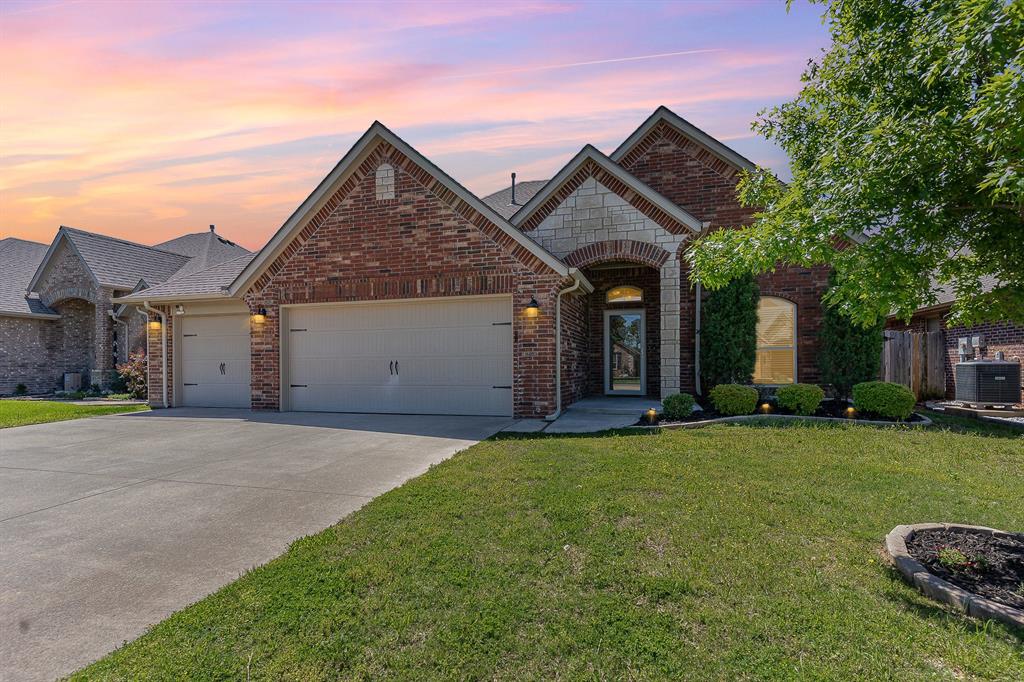 This home located in South Norman will make your jaw drop with its charm and uniqueness. Community is equipped with a basketball court, a playground, soccer field, concrete walking trails, and a swimming pool. Provides quick commutes to Lloyd Noble, Postal Training Center, Softball Field, Tennis Courts, Weather Center, Lake Thunderbird! It is located to the south of The University of Oklahoma, Sooner Mall, and two new museums! Entering this home, you are greeted with a 4th bedroom or a study. Open living area includes newer wood plank flooring, gas log fireplace, and a partial open view into the amazing kitchen! This kitchen area is state of the art with a breakfast bar, gas cooktop, built-in stainless cooking, corner pantry, cabinet lighting, and a dining area perfect for cozy nights in or big gatherings. Living area offers a view into your enclosed patio with customized theater room stocked with a projector, motorized drop-down screen, central air, ceiling fans, cooler/fridge area, and cabinetry! Primary bedroom can fit multiple layout options to fit your comfort. En suite is adorned with a walk-in shower, garden tub, dual vanities, powder room, and a walk-in closet with shelfs and seasonal racks. Guest beds are across the home and one containing a walk-in closet and the other with a huge french door closet, but both containing ceiling fans! Backyard is filled with so many possibilities with lighting, large deck, and a beautiful low maintenance koi pond with waterfall! Garage is ready for any hobby with its nearly new storage cabinetry abounds and the in-ground storm shelter! These garages would not be complete without their openers which can be controlled remotely! Take the video and 3D tours!  Then, call a REALTOR to schedule your private viewing!