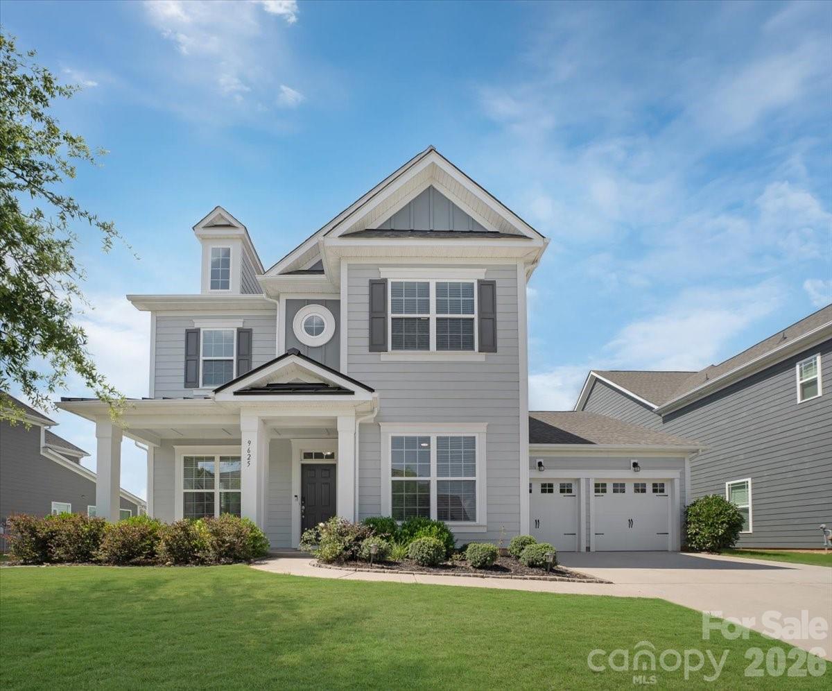 Welcome to this beautifully designed 5-bedroom, 3-bathroom home in the highly desirable Allen Mills community, zoned for sought-after Cox Mill schools. Filled with natural light, this spacious home offers the perfect blend of comfort, functionality, and style.The main level features a private office ideal for working from home, along with a convenient guest bedroom and full bathroom. The open-concept living spaces create an inviting atmosphere for everyday living and entertaining. Upstairs, you'll find a generous loft that provides endless possibilities as a media room, playroom, or additional living space.Step outside to enjoy the beautiful flat backyard—perfect for outdoor gatherings, play, gardening, or simply relaxing. Residents of Allen Mills also enjoy wonderful community amenities, including a swimming pool and playground.With flexible living spaces, abundant natural light, and an unbeatable location, this home is ready to welcome its next owners.