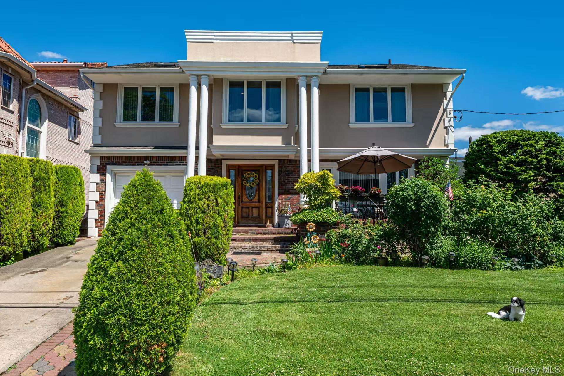 Welcome to 216-43 28th Road, Bayside, a rare opportunity in one of Northeast Queens’ most desirable residential neighborhoods. Set on an approximately 7,497 SF lot, this one-family home offers 5 bedrooms, 2 full bathrooms and 2 half bathrooms. The property is located on a quiet residential block surrounded by well-maintained homes, providing both privacy and long-term value. Conveniently situated near Bay Terrace shopping, restaurants, parks, schools, local buses and LIRR access, this location offers the perfect balance of suburban comfort and city convenience. A great opportunity for buyers seeking space, location, and potential in prime Bayside.
