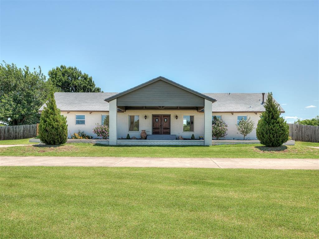 Properties with this level of character, functionality, amenities, and location rarely become available in Norman!Prime location on 2.2 acres! This unique 3 bedroom + loft, 2.5 bath home offers soaring wood-planked ceilings with exposed beams, and a stunning floor-to-ceiling stone wood-burning fireplace. The open-concept layout features a spacious kitchen with granite countertops, abundant cabinetry, stainless steel appliances, double ovens, and a large center island.Outside, enjoy your own private retreat with an inground pool, custom fire pit, insulated shop, horse stall barn, above-ground storm shelter, and wide-open space for hobbies, animals, and recreation. Additional upgrades include a premium Class 4 impact-resistant DaVinci roof installed two years ago and a whole-house water filtration and conditioning system.Acreage properties with this combination of location, amenities, and character are hard to find! Don't miss out!
