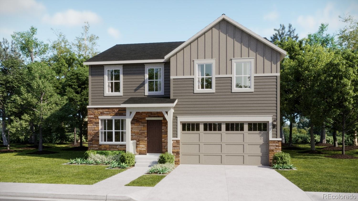 **Contact builder today about Special Financing for this home - terms and conditions apply**Anticipated Completion June 2026!! Feel right at home in this beautiful Oliver 2-story floorplan located in Ledge Rock. This home Features 4 beds, 2.5 baths, great room, kitchen, study and 2 car garage. Beautiful upgrades and finishes throughout including luxury vinyl plank flooring, stainless steel appliances and more. The builder provides the latest in energy efficiency and state of the art technology with several fabulous floor plans to choose from. What some builders consider high-end upgrades, this builder makes a standard inclusion. Ledge Rock offers single family homes for every lifestyle. Close to dining, shopping, entertainment and other amenities. Come see what you have been missing today! Welcome home!