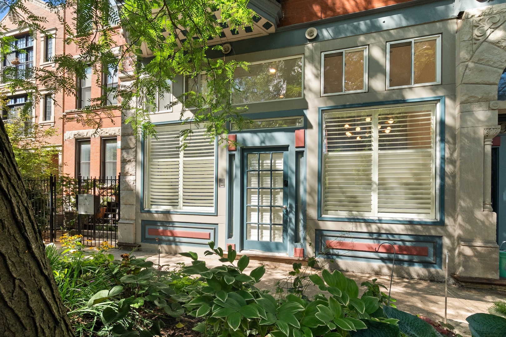 Beautiful and extra-wide 3 bed, 2 bath condo in the highly sought-after Sheffield Corridor of Lincoln Park. This turn-of-the-century 1889 building-once home to a charming bookstore-blends historic character with modern updates. East-facing and spanning 1,825 square feet, the home boasts soaring 16-foot ceilings and a private double-door entrance that creates the feel of a single-family residence.    The freshly painted great room is flooded with natural light and features refinished hardwood floors, new custom lighting, classic wood shutters, a dining nook, and a cozy gas fireplace. The modern kitchen offers stainless steel appliances, sleek black granite countertops, a breakfast bar, and abundant cabinetry, with a newer refrigerator adding convenience.    The spacious primary suite includes oversized windows, a professionally organized walk-in closet, and a recently updated bathroom with a fully enclosed shower with body sprays, double sinks, and a Pottery Barn vanity. The second bath was also renovated in 2023 with a new vanity and tile. Several built-in office nooks throughout the home provide flexible work-from-home options.    Additional updates include a new AC, furnace, water heater, and a freshly constructed timber porch. Includes secure outdoor deeded parking and a basement storage room.    All of this in an unbeatable Lincoln Park location within the Oscar Mayer School District, just blocks from Starbucks, Whole Foods, Trader Joe's, CVS, Armitage Alehouse, the Armitage Brown Line, and endless restaurants, nightlife, shops, and cafes. 2nd rented parking spot available $120/mo.