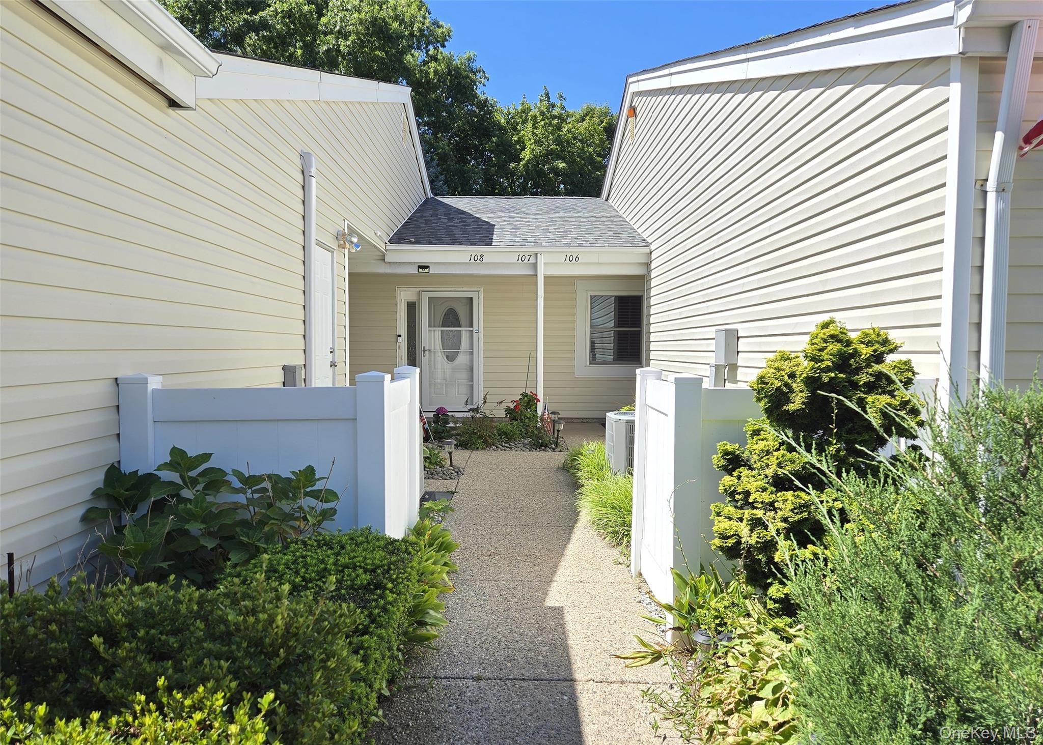Magnificent 1 Bedroom Condo in Fairfield Features Crown Molding throughout  updated Eat in Kitchen with plenty of ceiling height cabinets, recessed lighting SS appliances, Powder room for guests, Living room, Formal Dining room with glass sliding doors to a pavered patio , Primary suite with large bathroom vanity Shower with bench & laundry/dressing area.   1 car attached garage with driveway. Updated Windows and Sliders (2017)