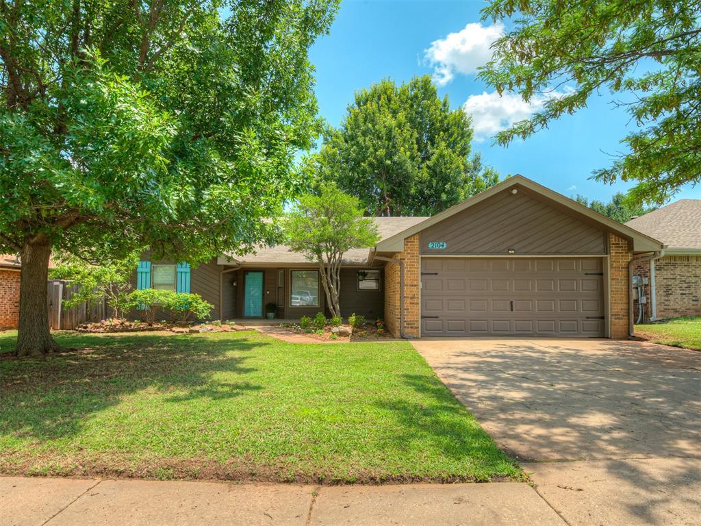 **OPEN HOUSE SUN JUNE 29th FROM 2PM TO 4PM**Welcome to this absolutely fabulous EDMOND home filled with charm and style! From the moment you arrive you will notice this property has standout curb appeal. Inside, you'll find a spacious and inviting living area featuring a wood-burning fireplace, built-in shelves, coffee bar/wet bar, and beautiful shiplap accent walls—just like something you'd see on HGTV!  Updated flooring runs throughout all living spaces, adding a fresh, expansive look. The extra-large primary suite offers plenty of room for oversized furniture, a walk-in closet, and an en-suite bath. With a split floor plan, the secondary bedrooms are privately located and generously sized. The backyard has plenty of room to run, play, or simply relax under the trees—perfect for both quiet mornings and weekend fun.  Added Bonus~ this charming home is located in a fantastic area close to everything you need! Don't miss your chance to fall in love—schedule your showing today!