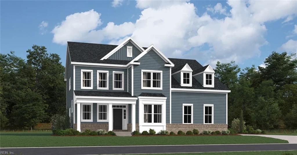 Under Construction! 1 Acre Wooded Homesite! This new Innisbrook home design is all about gracious living. The first floor showcases an appealing open-plan layout among the Great Room, dining room and spacious gourmet kitchen with a center island, cooktop and walk-in pantry. First floor guest suite with full bath and rear covered porch overlooking your spacious wooded yard. A formal living room provides space for entertaining, and a secluded home office offers privacy. Upstairs, four bedrooms including the owner’s suite all feature walk-in closets. A loft adds shared living space that's ideal as a play room, TV room or dedicated homeschool area. Need even more space? Finished basement with bathroom and access to the back yard! Home under construction images of the home from model home, actual layout and finishes will differ. Estimated Delivery February 2026.