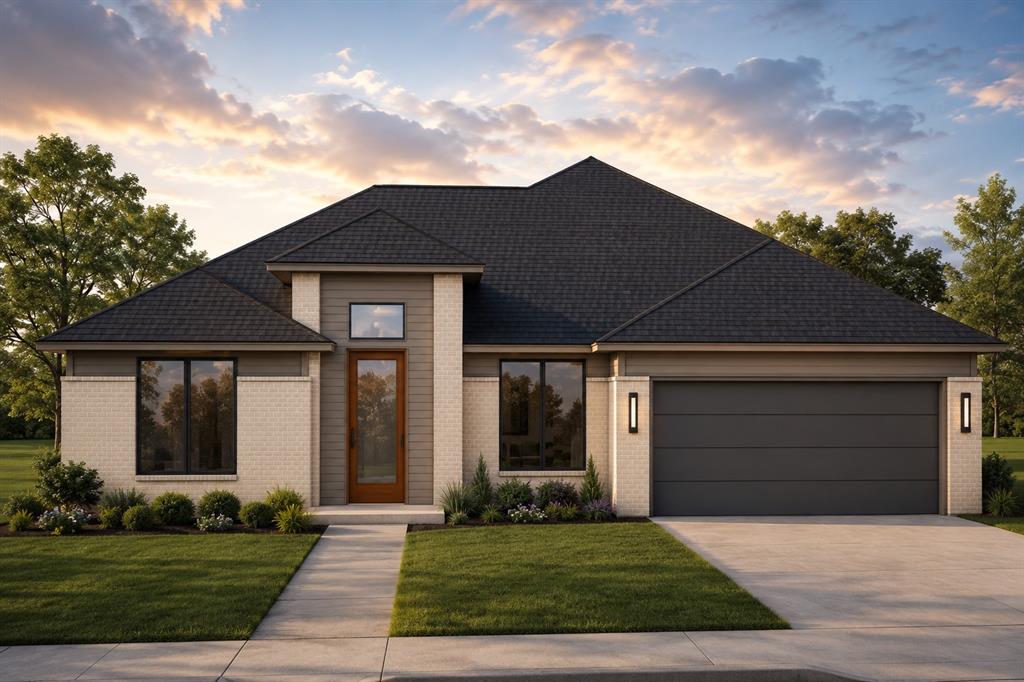 Introducing the Award-Winning Modern-Style Camden Floor Plan, a Stunning New Construction by a Professional Certified Builder! This gorgeous home is designed for both elegance and functionality. Step inside to discover beautiful wood-look tile flooring throughout the main areas and a dedicated study, perfect for working from home or creating a quiet retreat. The chef’s kitchen is truly a showpiece, boasting ceiling-height custom cabinetry, sleek quartz countertops, stainless steel appliances with a direct vent hood, stylish pendant lighting, and a spacious walk-in pantry, a dream for cooking and entertaining. The private primary suite offers a spacious bedroom, a large walk-in closet, and a spa-like ensuite featuring a luxurious garden tub and a fully tiled frameless glass shower for a touch of elegance. Generously sized secondary bedrooms provide ample closet space and easy access to a sophisticated hall bath with a fully tiled tub surround. Enjoy the outdoors year-round with a covered back patio, while the extra large 2-car garage and energy-efficient tankless water heater and blinds throughout add both convenience and comfort. Don’t miss your chance to own this exceptional home in a thriving new community!