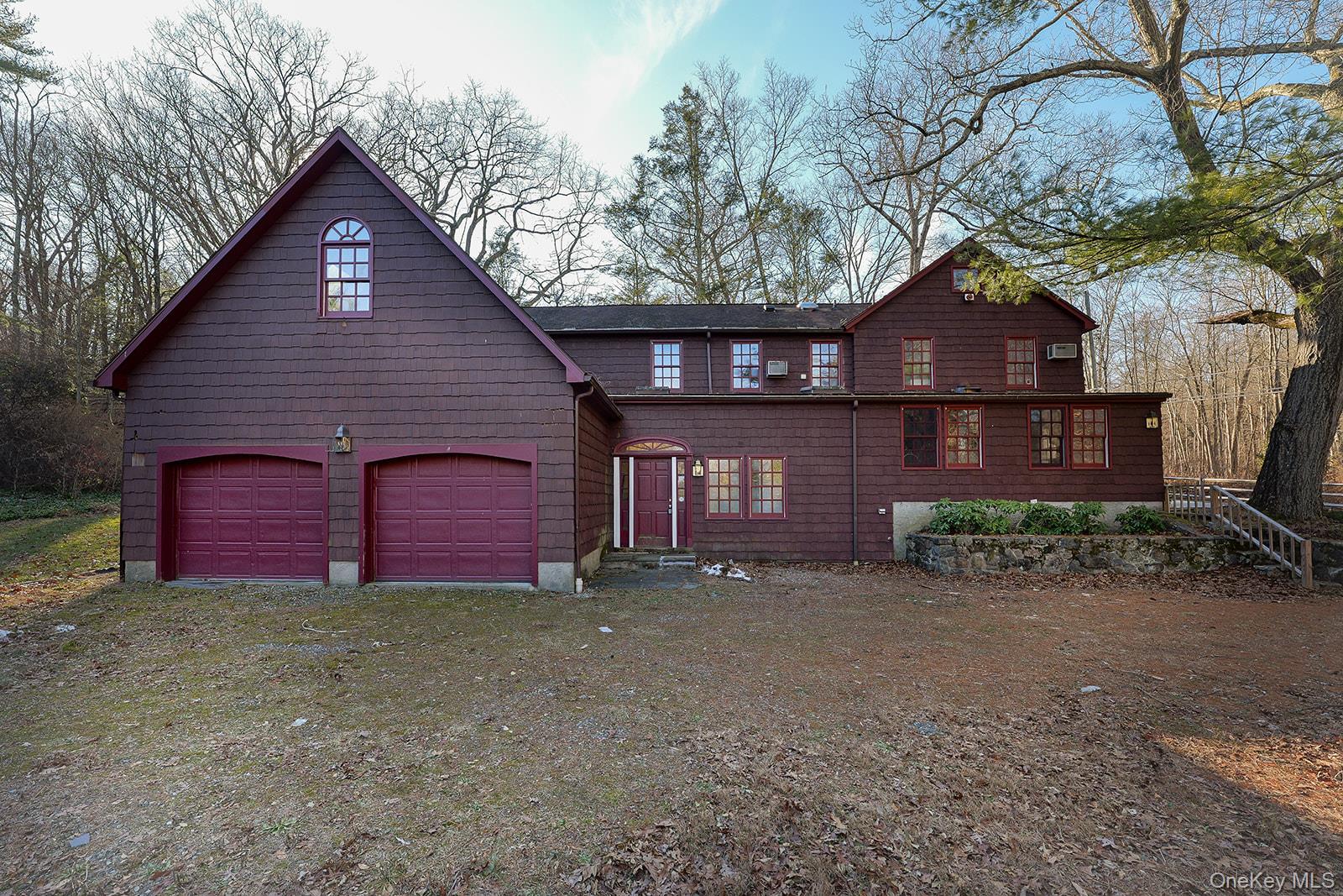 A Charming Farmhouse Style Home, Carefully Restored to Blend Historic Character with Modern Comfort. Nestled on 3 acres of landscaped grounds, this inviting residence offers spacious living and serene privacy just minutes from local amenities and commuting routes. The renovations that were made still kept its original charm. Features like the woodwork, beamed ceilings, built-in cabinets, and hardwood floors that have been preserved. The formal dining room has a stone fireplace and large windows that let in plenty of light. Convenient to the Taconic State Parkway! Yorktown Schools.