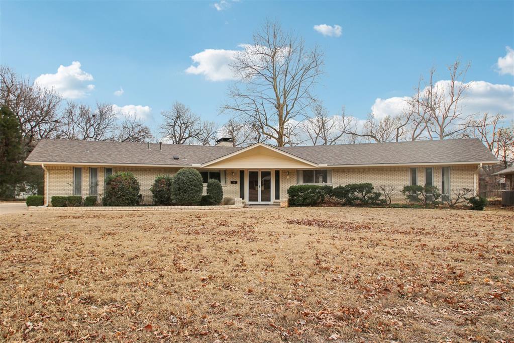 Welcome to 800 Mockingbird Lane, a one-of-a-kind mid-century modern residence perfectly positioned on a desirable outside corner (exterior) lot in established Southeast Norman. This iconic home offers timeless architectural character with modern livability, all on a generous 0.64-acre lot with mature landscaping and exceptional outdoor potential. Step inside to discover a thoughtfully designed layout featuring 3 bedrooms and 3 bathrooms across 2,233 square feet of living space. The standout feature of this home is its sunken living room, creating an inviting and dramatic space ideal for entertaining or relaxing with family. Large windows throughout draw in natural light and frame views of your expansive yard, perfect for indoor-outdoor living. This home blends classic mid-century aesthetics with functional living spaces including a spacious kitchen, versatile living areas, and a layout that flows effortlessly for everyday life and gatherings. Ample parking and storage are provided with an attached garage and room for vehicles or toys.Downtown Norman, OU Campus and Campus Corner are just moments from your doorstep, featuring an eclectic mix of restaurants, bars, and local shops.Enjoy easy access to parks, recreation, and community assets that make Norman such a sought-after place to live while still being close to major thoroughfares for commuting throughout the OKC metro. Whether you’re drawn to mid-century design, spacious outdoor living, or a prime Norman location with unbeatable lifestyle access, 800 Mockingbird Lane offers a rare opportunity to own a distinctive home with exceptional character and community appeal.
