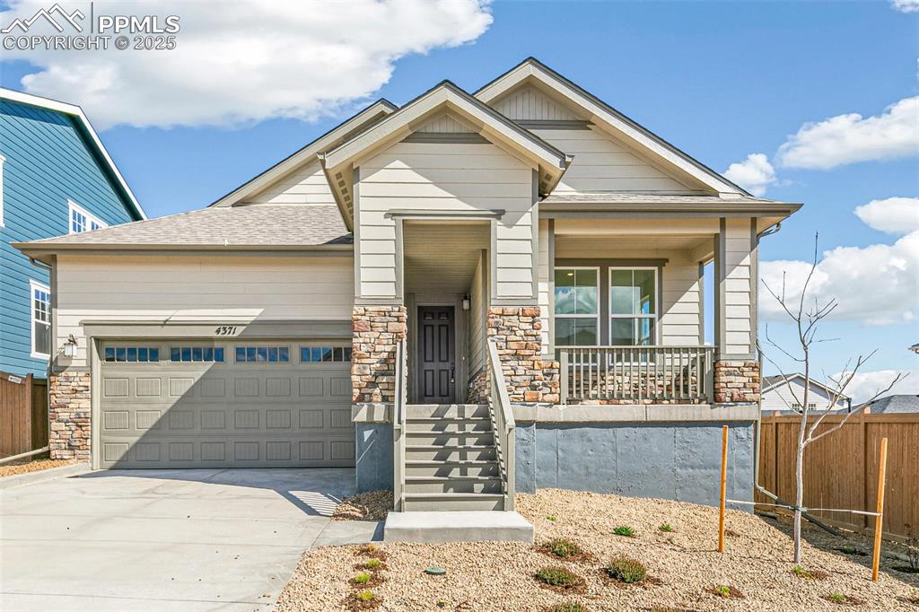 This beautiful one story home has everything you will love about Terrain Oak Valley in Castle Rock. The full finished basement has an large recreation room with a bedroom and bathroom. Inside, discover an open floor plan with 9ftceilings.  This spacious great room for friends and family gatherings as you are able to walk directly out to the covered deck which is
an extension of living space. For privacy to work, read, or relax enjoy the office space with beautiful double doors. The
stylish kitchen boasts of a large island, 42-in. Timberlake Barnett standard overlay Linen stained upper cabinets,
Soapstone Metropolis quartz counter tops and stainless steel GE appliances, including a gas range and refrigerator. On the
main floor the primary suite showcases large walk-in closet, and a connecting spacious primary bathroom with a large
linen closet,oversized dual sink counter, and a sit down shower. Front landscaping is included. Welcome home as it is both
nature and city, work and play, adventure, and leisure. Nature is right out your door. You can enjoy walking and hiking
trails that wind through the entire community. If you just want to sit and relax, within walking distance is the Swim
Club/pool. The Swim Club (Clubhouse ) is a warm gathering space, big screen TV, and fireplace. Terrain also offers the Dog
Bone Park where you can unleash your 4-legged family members and let them run free. Also enjoy Wrangler Park with
tennis courts, a picnic pavilion, playgrounds, and play fields. Centrally located on the plateau is Ravenwood Park with
spectacular views, playground, and a long in-ground slide. .