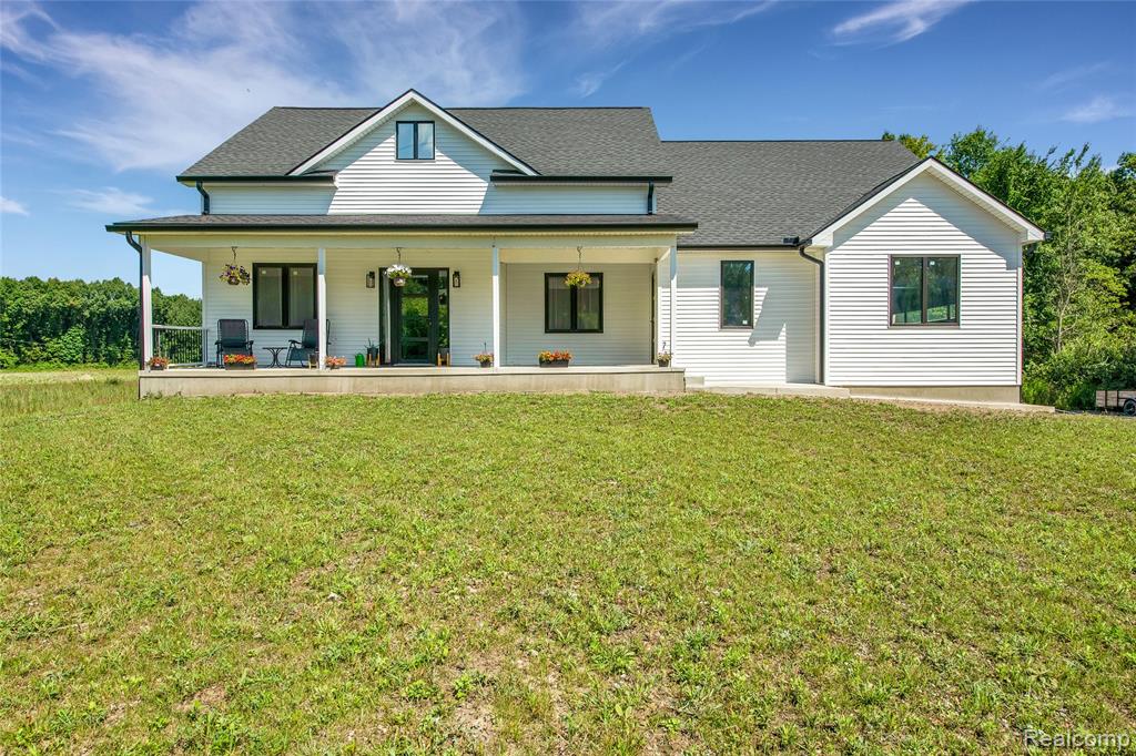 REA: ONLY IF YOU HAVE AN INTERESTED BUYER STARTED BUILDING THE HOME IN 2020 - FINISHED BUILDING IT IN SEPT. OF 2023 .. Welcome to this charming home located in Belleville, MI. This property features a beautiful blend of comfort and style with spacious living areas, a modern kitchen equipped with quality appliances, and cozy bedrooms for relaxation. The exterior boasts a well-maintained yard appropriate for outdoor enjoyment. Situated in a convenient location with easy access to local amenities, this home offers a wonderful opportunity for comfortable living. Don't miss the chance to make this your new home!  - Property Highlights: This stunning custom home was built from the ground up, starting in 2021 and completed in 2023. Some of its impressive features include: - A basement built with Insulating Concrete Forms, featuring a sealed foundation and sump pump - European-imported windows and exterior doors - High-performance PVC and aluminum windows with proprietary European technology.