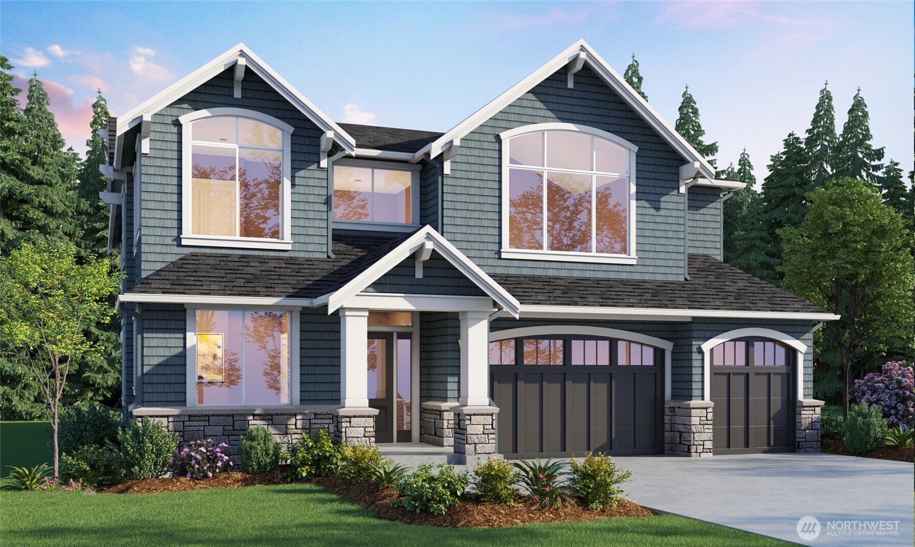 The Cove.  4 new construction homes from luxury builder Murray Franklyn.  Convenient location near Downtown Redmond and Marymoor Park.  Easy commute to Highway 520 and Link Light Rail Station.   The sought after Carbondale floorplan offers 5 bedrooms including a main-floor guest suite and den.  The light-filled, two story family room opens to a covered patio with an outdoor fireplace for year around entertaining. The stunning kitchen features an expansive island, ample cabinet space and walk-in pantry.  Spacious dining room offers the perfect space for hosting and get togethers with friends.  The primary suite features a vaulted ceiling and a spa-inspired bath, and an impressive walk-in closet.  Large upstairs Recreation Room.