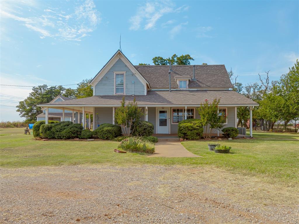 The Historic Lenhart Farm — A Legacy Since 1889
Step back in time and experience a rare piece of Oklahoma history. The Lenhart family, one of the area’s most recognized pioneer families, first claimed this land in the historic Land Run of 1889—years before Oklahoma became a state. A. Lenhart operated a grocery store and bar in the once-thriving town of Lockridge. When Lockridge faded from existence in 1922, he salvaged materials from his original buildings and used the tin to construct the outbuildings that still stand proudly on this property today. The schoolhouse located on the property was built in 1913 and moved to its current location in 1922. It served several generations, temporarily housing over the years.  In 2009, the farm received both the Oklahoma Centennial Farm & Ranch Award and the Historic Structure Award - a true testament to its enduring legacy.
The home itself features original wood flooring dating back to the early 1900s, and the surveyed homestead sits on 7.94 acres. It has been freshly updated—new paint, carpet, laminate flooring, tankless electric water heater, thermostats, storm door, new toilets, and upgraded electrical panel with generator connection. Roofs inspected August 2025—good condition. Three-car garage with full living quarters up and down, complete with kitchen, laundry, and storm shelter. Property would make an excellent hobby farm, multi-generational setup, or small ranch.  There’s room for goats (goat gates included), cattle, horses (pipe & cable corrals), chickens (chicken house), dogs (kennels), and so much more.
Let your imagination run wild with all the possibilities this incredible historic property has to offer!