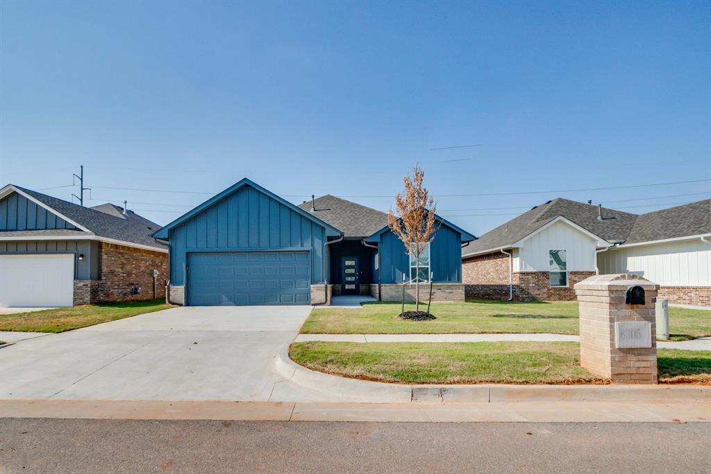 Welcome to the Charming 3 Bedroom 2 Bathroom in Council Ridge - a brand new build in the heart of Edmond, OK! This stunning home boasts three spacious bedrooms and two full bathrooms, offering ample space for comfort and relaxation. The open concept design ensures a seamless flow from the kitchen to the living area, perfect for entertaining or simply enjoying your day-to-day activities. The house also features a two-car garage, providing plenty of storage and parking space. Step outside to your covered back patio, an ideal spot for outdoor dining or simply unwinding after a long day. As a resident of Council Ridge, you'll have access to a range of community amenities. Enjoy a day at the community park, take a dip in the pool, or engage in a friendly game at the community basketball court. This home offers a perfect blend of comfort, style, and convenience. Don't miss out on this fantastic opportunity!