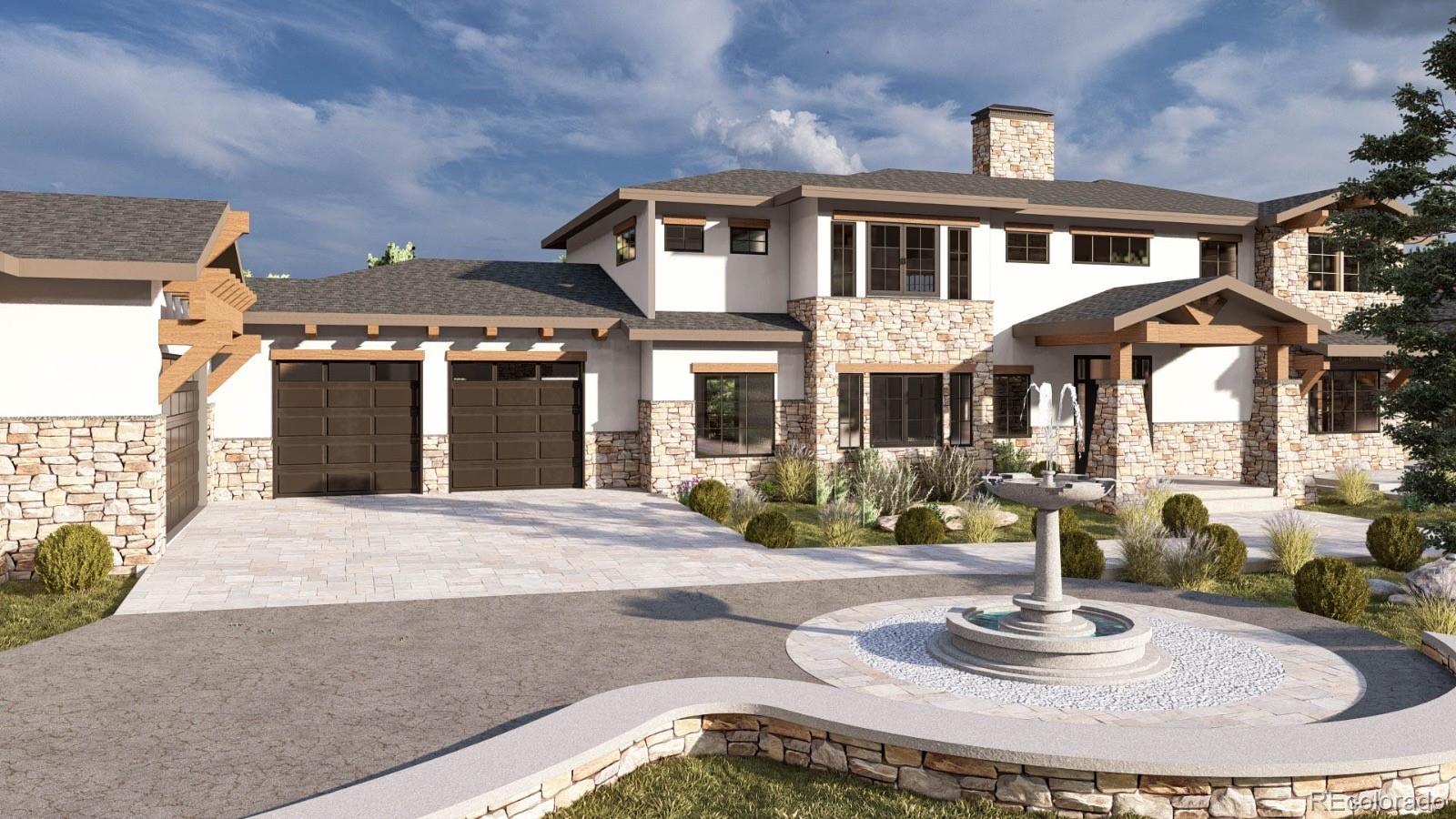 Step into a brand-new, custom-built world of refined luxury where impeccable design meets effortless sophistication. This architectural masterpiece seamlessly blends grand scale with intimate elegance, offering an unparalleled living experience in one of Parker’s most coveted enclaves.  At the heart of the home, a modern chef’s kitchen exudes both style and function, featuring a massive waterfall island, state-of-the-art appliances, and soaring ceilings that flow effortlessly into the expansive living area. Designed for both grand entertaining and everyday comfort, the living room boasts soaring ceilings, exquisite trim detailing, and floor-to-ceiling windows that bathe the space in natural light. The formal dining room, with its elegant proportions and effortless access to the bespoke bar area, invites seamless entertaining—perfect for intimate gatherings or lavish soirées. The bar itself is an entertainer’s dream, offering ample storage for an extensive wine collection and a pass-through to the dining and living areas, ensuring that hosting is as effortless as it is impressive. Retreat to the primary bedroom, a sanctuary of tranquility where expansive picture windows frame breathtaking views. High-end trim work, designer lighting, and a spacious layout create a true escape. The luxurious ensuite bath is a study in opulence, boasting dual vanities, a dedicated glam station, an oversized walk-in shower, and a freestanding soaking tub—a spa-like retreat designed for indulgence. An indoor pool elevates the home’s luxury, offering a year-round resort experience in the privacy of your own residence. Whether for wellness, relaxation, or entertaining, this exceptional feature ties together the home’s commitment to elegance, comfort, and exclusivity.  Every detail in this home has been meticulously curated for the discerning homeowner who seeks the perfect balance of grandeur and livability. A true masterpiece of design and craftsmanship.