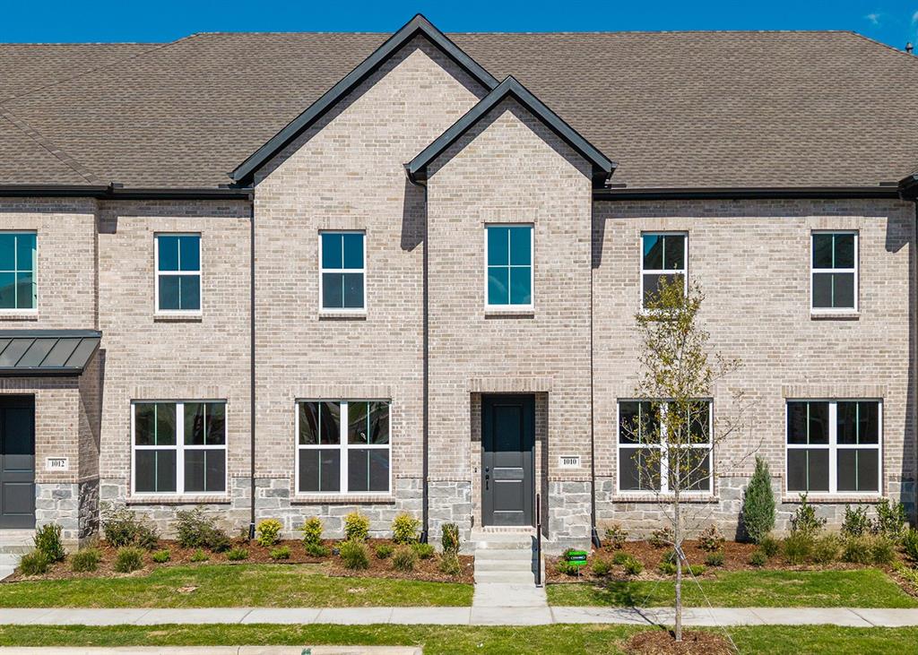 CB JENI HOMES ETHAN floor plan.  Our fantastic 30 ft product! 2,244 sq ft, 3 bed, 2.5 bath luxury townhome featuring 10ft ceilings on the 1st floor and a downstairs owner’s suite with spacious bedroom, walk-in closet, and spa-like bathroom with oversized shower and dual sinks. Ideal for entertaining, the chef’s gourmet kitchen opens to the dining and family rooms and includes a large island, pantry, quartz countertops, site-finished cabinetry with hardware included, under-cabinet lighting, stainless steel appliances, pot and pan drawers, and 5-burner gas cooktop. Upstairs offers two large secondary bedrooms with walk-in closets and a huge game room with elegant tray ceiling finish—perfect for family fun or relaxation. Located in Twin Creeks Watters, in the heart of exemplary schools, dining, shopping, lakes, parks, and acclaimed golf courses. Enjoy low-maintenance living with modern elegance. Ready NOW!