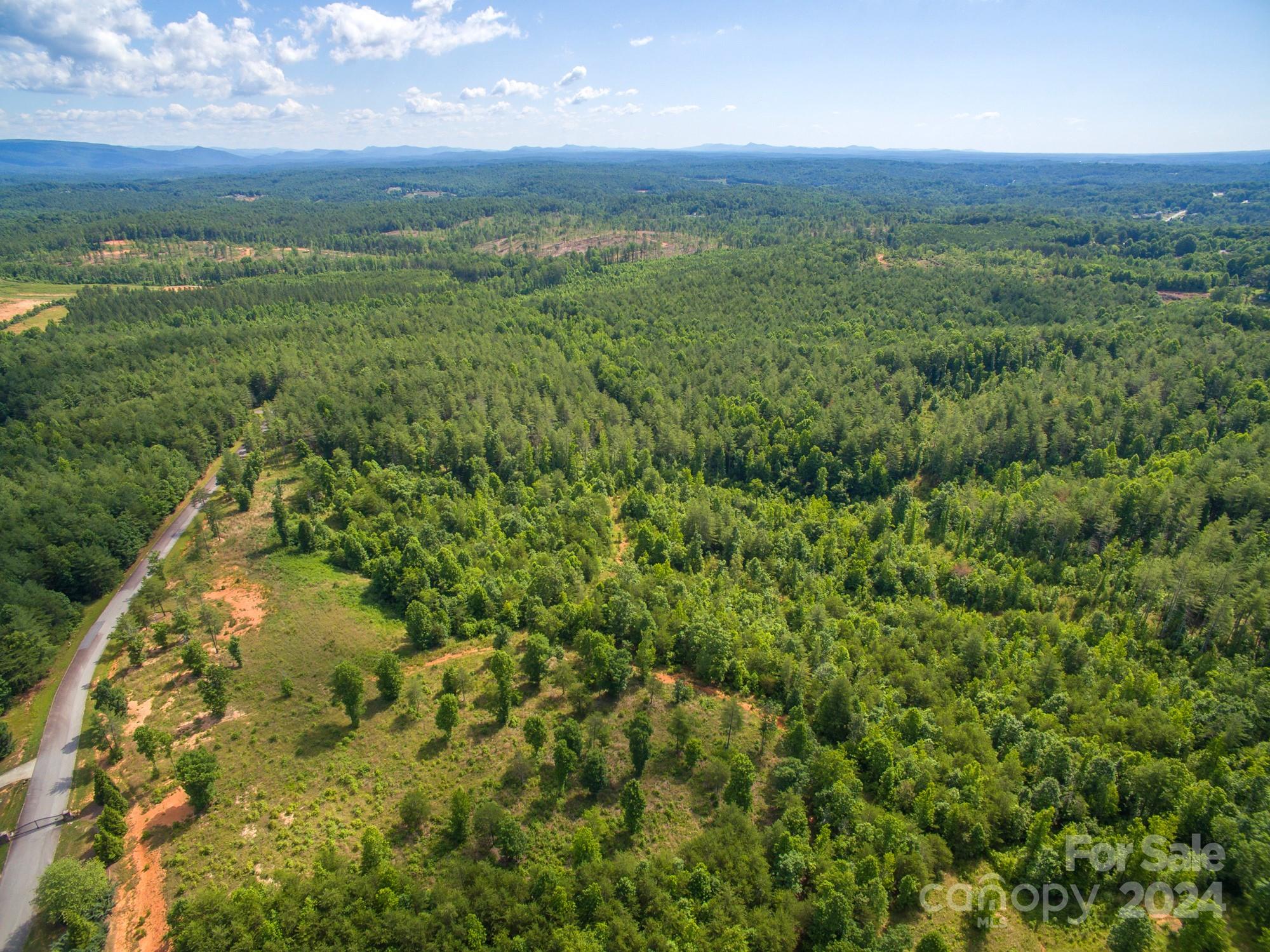 Fantastic opportunity to own 39 private acres just inside the gate of the Hawksbill community.  Enjoy paved access, underground utilities, city water.  Just minutes from Lake James and 15 minutes to downtown Morganton.  Very private wooded, rolling topography,  multiple building sites, long range views and a year round stream.  Road maintenance fee of $360/yr and HOA approval for homes. Land can be subdivided per county requirements. Wonderful land for private estate, full or part time home.