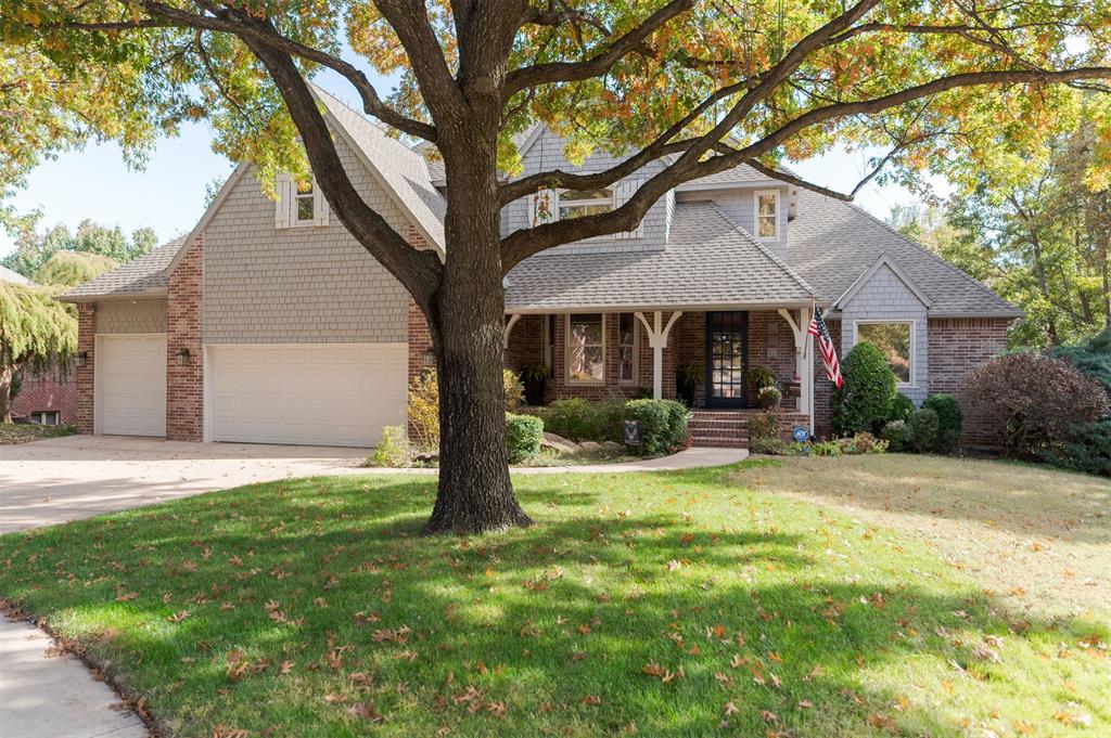 Tucked away on a beautifully wooded lot in Creek Bend, this stunning Edmond home offers the perfect blend of privacy, space, and thoughtful design. With 5 bedrooms, 4.1 bathrooms, and 4,483 square feet, every detail has been crafted for both everyday living and effortless entertaining.The main level features a spacious primary suite, creating a true retreat with convenience and comfort. The kitchen is a standout, equipped with a chef’s range with double ovens, an inviting informal dining area, and a double-sided fireplace that adds warmth and charm. Just off the kitchen, a covered porch overlooks the serene, tree-filled backyard—perfect for morning coffee or evening gatherings. A formal dining room provides additional space for hosting.One of the most captivating features of the home is the abundance of stunning windows, allowing natural light to pour in while showcasing the beauty of the surrounding wooded lot.Upstairs, you’ll find three generously sized bedrooms with ample closet space, along with a versatile loft area complete with built-ins—ideal for a homeschool setup, study zone, or play space.The walkout basement expands the living space even further, offering a private retreat with a living area, kitchenette, bedroom, full bath, home gym, and finished storage.Step outside to enjoy your own backyard oasis featuring a pool, spa, and stone fireplace, along with plenty of yard space for play or pets.Located with easy access to I-35 and the Kirkpatrick Turnpike, this home offers both tranquility and convenience in one of Edmond’s most desirable areas.