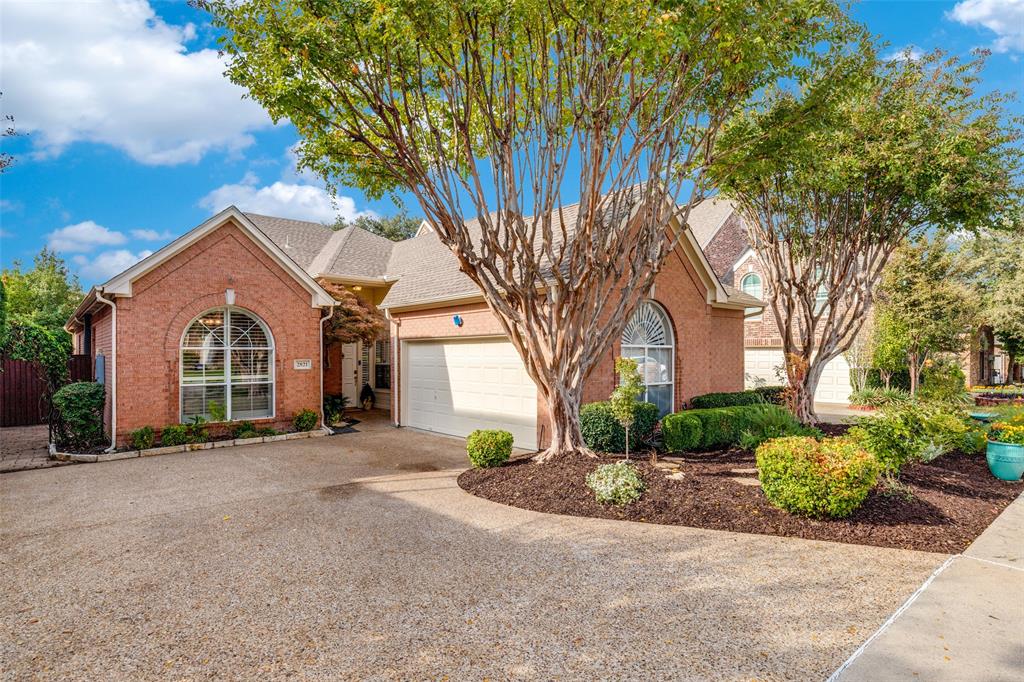 Extensively well cared for Single Story in The Hills of Prestonwood Golf Club Community that features over  $120,000 in in Maintenance & Upgrades. Open Floor Plan that is Just Right for Entertaining. Kitchen Features SS Appliances and Beautiful 3cm Granite with White Cabinetry and Double Crown Molding. Breakfast area  has Plantation Shutters, Skylight & Beautiful Chandelier. Huge Family Room with Remodeled Tile around fireplace and Mantle Lots of Built-ins, Vaulted Ceilings, Double Crown Molding. 10' Ceilings throughout.  Upgrades & Maintenance include HVAC, Flooring, Master Bath Remodel, Fresh Paint, Upgraded Plumbing Fixtures, Toilets and Water Heater, Plantation Shutters. Pella Windows for high efficiency and sound reduction. Mr. and Mrs. Fix-it Live here and it Shows. Ultra Clean and Fresh!