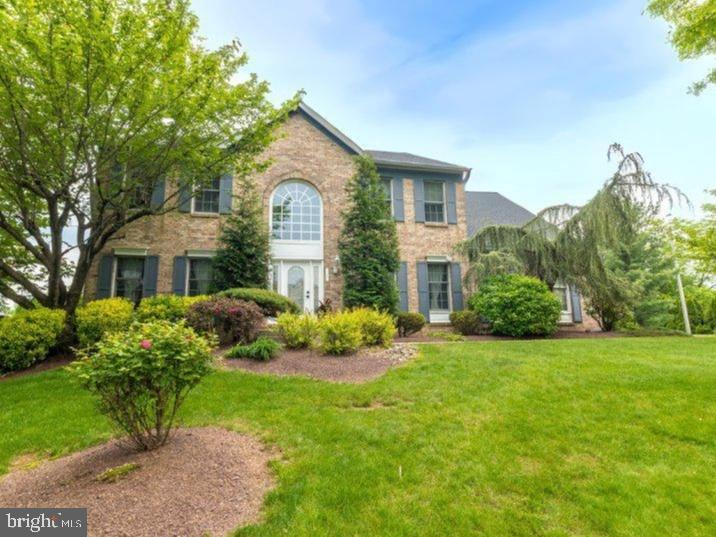 Welcome to 123 Orthodox Drive, a gorgeous move-in ready home in desirable Northampton Chase and the award winning Council Rock School District. Beautifully maintained and updated throughout, this exceptional home offers 4 bedrooms, 2.5 baths and 3,520 square feet of living space, not including the fabulous finished lower level. Situated on a lovely open corner property, the home's wonderful curb appeal welcomes you to come inside and stay awhile. Step into the two story foyer with its grand staircase, gleaming hardwood floors and neutral color palette ready to complement your personal style. Beautiful natural light, tasteful finishes and modern amenities combine to create a home that is as comfortable as it is elegant. The spacious living room, formal dining room and inviting family room provide wonderful gathering spaces for entertaining family and friends or simply enjoying a quiet evening at home. Curl up with a favorite book beside the family room's wood burning fireplace or host memorable dinners in the gracious dining room. The bright white center island kitchen features stone countertops, slate look flooring, stainless steel appliances including double oven, gas cooktop, refrigerator, dishwasher and microwave, walk-in pantry, convenient coffee bar and a butler's pantry perfect for serving drinks or setting out a buffet. The adjoining breakfast room opens to an expansive composite deck overlooking the sparkling inground swimming pool and fenced backyard, creating the perfect setting for effortless indoor/outdoor entertaining. Imagine summer afternoons relaxing poolside, barbecues with friends or peaceful evenings dining under the stars. This beautiful backyard oasis offers plenty of room for recreation and relaxation, with the lush lawn extending beyond the fenced pool area to Temperance Lane. Work from home? Work from home? Appreciate the spacious 1st floor office with freshly painted walls and large windows that fill the room with natural light. A convenient laundry room and nicely appointed powder room complete the 1st floor. Upstairs, four generously sized bedrooms feature beautiful hardwood flooring, while two full baths provide comfort and convenience. At the end of a busy day, retreat to the spacious primary bedroom suite with an adjoining sitting room that offers a wonderful retreat for reading, relaxing, or exercising. A vaulted, sun-drenched ensuite bathroom boasts a jetted tub, two vanities and a separate tiled shower. Two walk-in closets with custom organization systems provide exceptional storage. Three additional spacious bedrooms share a beautifully remodeled hall bath featuring a stylish gray double vanity, contemporary finishes and a gorgeous tiled shower with seamless glass enclosure. Hoping for even more living and recreation space? The fabulous finished lower level offers an expansive, versatile recreation room with plenty of space for a media area, game room, exercise equipment, playroom or additional home office. An adjoining unfinished area provides generous storage space. Equally impressive is the extensive list of recent improvements, including a new roof and 6 inch gutters (2020), water heater (2021), two zone Carrier heating and air conditioning systems (2021), whole house Generac generator (2018), pool pump (2022), pool filter (2023), pool heater (2022), pool chlorination system (2024), garage door openers (2022), second floor hardwood flooring (2018), beautifully remodeled hall bath (2021), updated first floor office (2024), double oven and dishwasher (2024) and microwave (2019). Enjoy all the wonderful amenities of the Richboro area, with convenient shopping, delicious eateries and nearby recreational opportunities. Come see all that this beautiful home has to offer...
