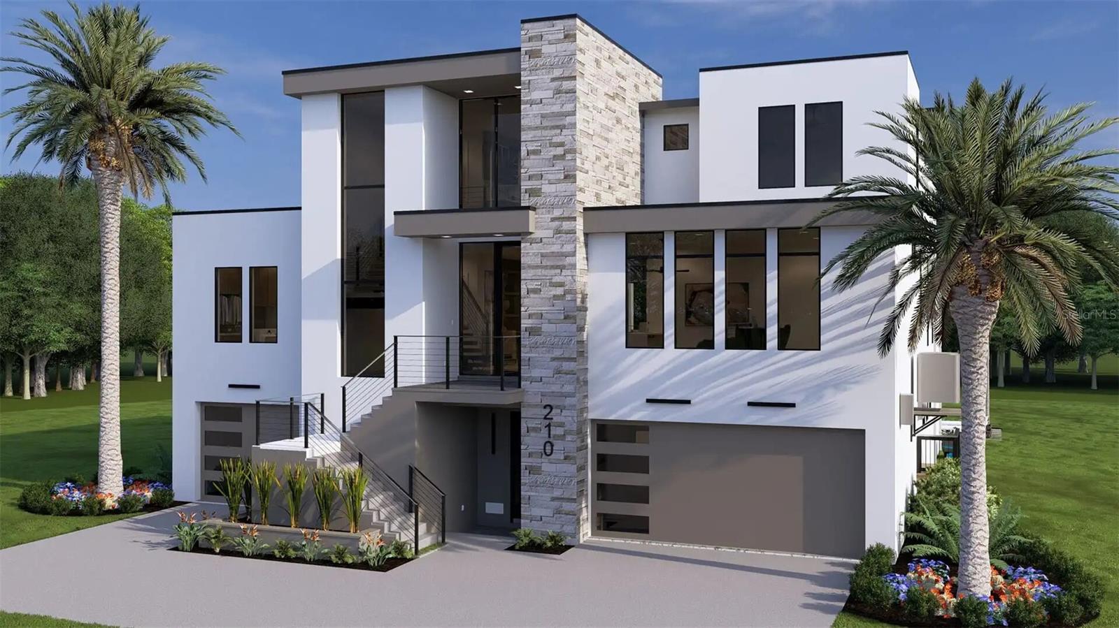 One or more photo(s) has been virtually staged. Under Construction. A striking expression of modern contemporary design, the Westshore is a three-story elevated residence thoughtfully crafted to combine architectural beauty with enhanced protection above flood zones. This exceptional property is offered as a fully furnished AR Home by ARTHUR RUTENBURG MODEL with a LEASEBACK opportunity, presenting a rare chance to secure a high-end asset with built-in rental income—an ideal investment for the discerning buyer.Designed for those who value both form and function, the home features a spacious 4+ car garage and a private elevator providing effortless access to all levels. At its core, a chef’s kitchen outfitted with premium Gaggenau appliances delivers a refined culinary experience, perfectly suited for both everyday living and entertaining.The main living area is defined by an impressive 36 feet of sliding glass doors, seamlessly connecting the indoors to a resort-style outdoor retreat. A designer pool and sunken fire pit create a serene setting for relaxation or hosting, blending luxury with comfort.  A dramatic floating staircase leads to the upper level, serving as both a functional element and architectural centerpiece. Every detail of the Westshore reflects a lifestyle of elevated living, exclusivity, and long-term investment potential.Offered as a premier model leaseback opportunity, this home is under construction with an anticipated completion date of March 2027. Upon completion, the builder is offering a 12-month leaseback, creating an outstanding investment opportunity with immediate, built-in rental income from day one of completionExperience the quality and craftsmanship firsthand before you buy. To view our finished product, call to schedule a private tour of our completed model home in Odessa, where you can walk through the floor plan, review finishes, and discuss customization and timing.