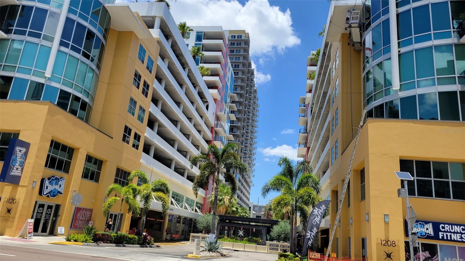 Grand Central At Kennedy is one of the most popular places to live in Tampa's Channelside District.  This fully furnished condo is located on the 12th floor and includes a covered parking space in the garage.  The unit has granite counter tops and top of the line Viking appliances.  There is a laundry closet with washer and dryer in the unit. The guarded community has 2 pools, hot tubs, fitness center, club room and areas to walk your pet.  Your are only steps away from shopping and dining and enjoying one of the top entertainment areas in Tampa Bay.  This unit is rented and the new buyer can continue with the tenant or move in as of July 31.  Seller will close before that if the buyer wants the rental income.  Furnishings are included.