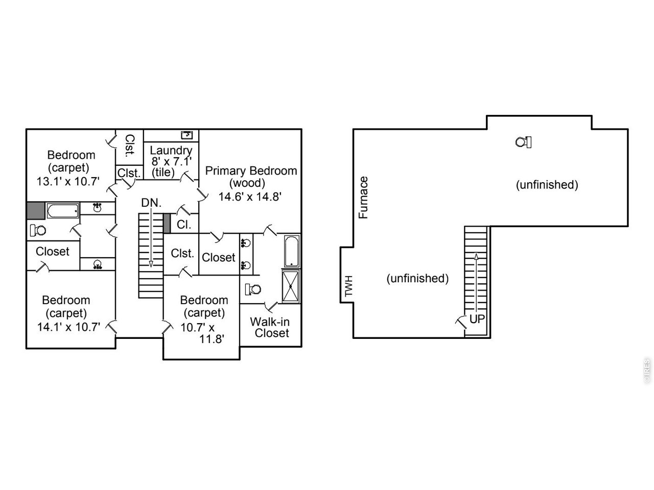 Welcome to 938 Signal Ct, a custom-designed residence by a high-end Northern Colorado regional builder, set on a quiet cul-de-sac in Timnath's Serratoga Falls, backing directly to open space with a playground and walking trails that connect throughout the community.Wood floors run throughout the main level, where the kitchen anchors the home with high-end Euro-style cabinetry with inset doors and drawers, quartz counters, and stainless steel appliances. A massive island holds the oversized built-in gas range beneath a statement stainless hood, complemented by a double wall oven and built-in refrigerator. The living room centers on a linear gas fireplace framed in textured tile and flanked by floating wood shelves, and designer light fixtures carry the modern aesthetic through the dining area, which opens to the covered patio.A staircase with custom rivet detailing and solid wood treads leads to four bedrooms on one upper level. The primary suite offers a large ensuite bath with heated floors, soaking tub, curbless shower, and dual closets, while three guest rooms share a dual-sink bathroom; an upstairs laundry room adds everyday ease.Beyond the 2,470 finished square feet, the unfinished basement delivers another 1,042 square feet with 9-foot ceilings and a bathroom rough-in, a ready canvas for future expansion. Dual-zone HVAC with a humidifier keeps every level comfortable, and the oversized, insulated three-car garage with gas heat is built for Colorado seasons.Outside, the covered patio overlooks a large, professionally landscaped yard with a gate opening straight onto the community green, with trails, parks, and neighborhood ponds just beyond and quick access to I-25, Fort Collins, and Old Town Timnath. Schedule your private showing today!