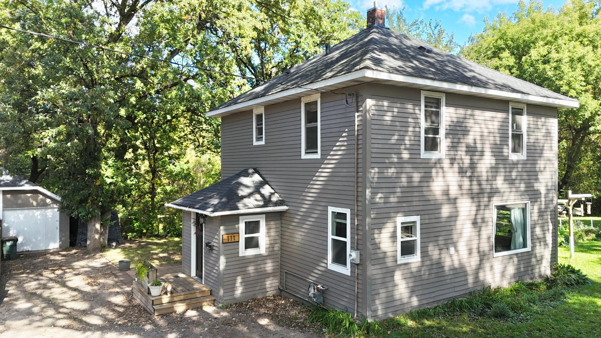 Cozy 3 bedroom home now available in friendly Paynesville! Freshly painted exterior with a second half bath added in 2023. Enjoy a large, quiet backyard next to the North Fork River.