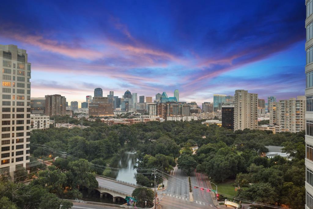 Downtown Dallas View from Primary Bedroom