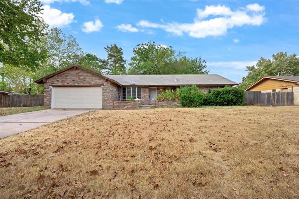 ---This welcoming home offers **4 bedrooms and 3 baths** with **two comfortable living areas** that make everyday living easy. The single-level layout provides flexibility for families, guests, or anyone needing extra space, creating a warm and functional environment from the moment you step inside.The kitchen includes a built-in oven, electric range, microwave, dishwasher, and disposal, with a dedicated laundry room nearby for added convenience. Situated on a **0.28-acre interior lot**, the property features a **large fenced backyard**—ideal for pets, play, gardening, or outdoor projects. Additional highlights include **brick construction**, **central gas heat**, **central electric cooling**, a **composition roof (2014)**, and an **attached garage**.Located close to **shopping, restaurants, and everyday services**, with quick access to **I-35**, this home offers comfort, practicality, and a desirable Norman location. Zoned for **McKinley ES, Alcott MS, and Norman HS**.