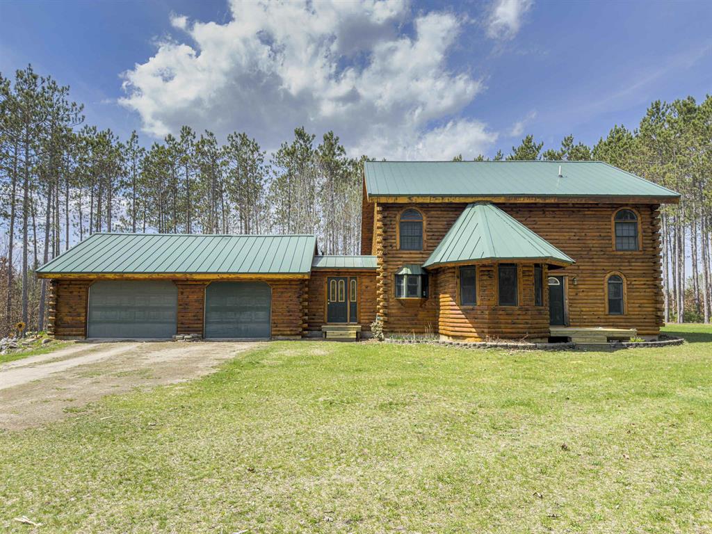 Lake Isabella Area-First Time on the Market! Timber Expert's Masterpiece! Escape to your private sanctuary in this stunning, custom-built full pine log home, offered for sale for the first time by its original owner, a seasoned timber expert. Crafted with passion and precision over three years, this exceptional residence has been meticulously maintained by professionals, ensuring its enduring beauty and structural integrity. Experience the Rustic Elegance: Authentic Log Home Living: Immerse yourself in the warmth and character of a true log home, built with quality and expertise. Soaring Vaulted Ceilings: Admire the dramatic high vaulted ceilings adorned with exposed beams, creating an airy, spacious atmosphere. Handcrafted Details: Ascend the unique half-log stairs with luscious handrails, offering breathtaking views of the main living area below. Open Concept Design: The open kitchen seamlessly blends with the living space, perfect for entertaining guests or enjoying the lively rhythm of family life. Log Cabin Dining: Gather in the dining area, a true log cabin masterpiece that exudes rustic charm and provides a memorable setting for meals. Wildlife Views Abound: Enjoy picturesque views of local wildlife through elegant palladium and bay windows, bringing the beauty of nature indoors. Your Private 10.01 Acre Retreat: Secluded Serenity: Embrace unparalleled privacy on your expansive 10.01-acre property, a true escape from the everyday hustle. Recreational Paradise: Discover the joys of nearby Lake Isabella (private all-sports lake) and Coldwater Lake (pristine spring-fed, all sports, public lake), offering endless opportunities for fishing, boating, swimming, golfing, camping, and tennis. Fly-In Convenience: Enjoy the ease of access with a nearby airstrip for private aircrafts. Important Note: *The sale of this remarkable property is contingent upon the seller finding and successfully closing on a future home of their choice.Don't miss this rare opportunity!