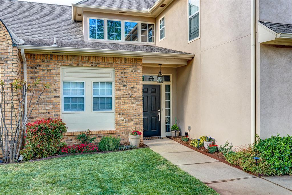 Experience the perfect blend of luxury & convenience in this beautifully renovated townhouse in the prestigious gated community of The Highlands at Oak Tree. Designed for the ultimate lock-and-go lifestyle. Golf enthusiasts will love the direct access to Oak Tree Country Club via a private golf cart path. Enjoy the club's world-class amenities including the clubhouse, pool, fitness center, tennis, pickleball (membership required).The interior has natural light w/9 foot ceilings throughout, porcelain tile. Functional kitchen w/spectacular dining area with a dramatic barrel ceiling. Family room complete w/custom cabinetry, wet bar, wood-burning fireplace. Versatile floor plan offering space for a formal dining, living room, office and/or game room. Primary suite features a spa-like bath w/soaking tub and massive walk-in closet. The laundry area is located directly off the primary bath. Second oversized bedroom boasts high ceilings, a gorgeous chandelier, and its own ensuite bathroom.Significant upgrades include a new high-efficiency HVAC system on lower level.  On a large corner lot with double side-load garage and mature trees, this home offers both privacy and curb appeal. The large back patio with a decorative lattice fence and side-gate access is the perfect spot to relax and enjoy easy going times. Luxury, security, and a premier location!  This home is move-in ready and waiting for you to enjoy the zero-maintenance lifestyle.Other feature/updates: Ducts cleaned in 2024,Blown-in insulation in attic in 2023, Reverse Osmosis water filter in kitchen, Masonry fireplace with gas log starter (cleaned in 2024), Upstairs HVAC unit had new compressor in 2024HOA features: HOA fee includes insurance on the building only requiring a "Walls-in" Insurance Policy, HOA has own wells for irrigation, Separate Gated entrance from Oak Tree main entrance with patrolled Oak Tree security, HOA maintains roof and exterior of building, grounds (mowing, edging, trimming, etc.)