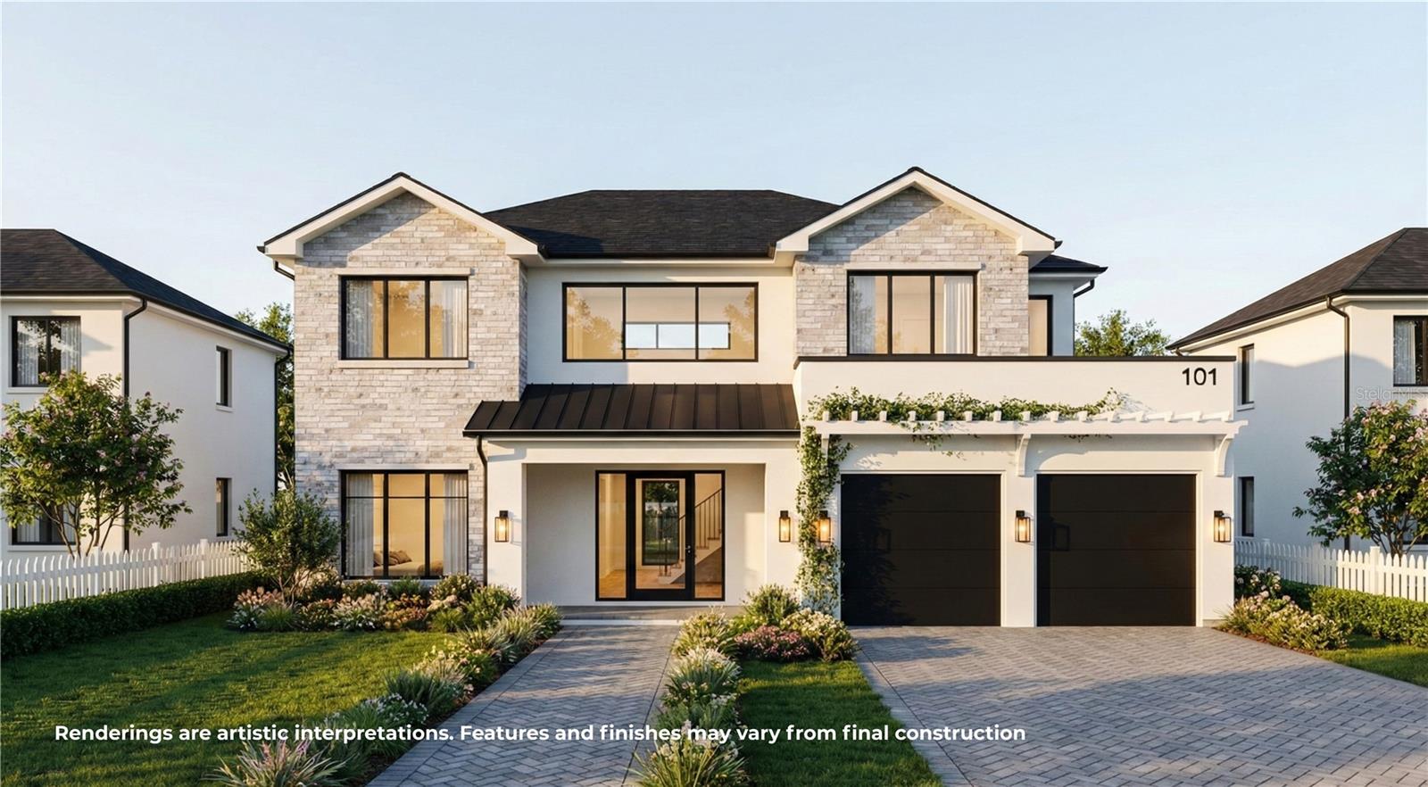 Under contract-accepting backup offers. Under Construction. An elite expression of sophisticated design and elevated living, this remarkable residence offers a resort-style experience that stands apart in Maitland. This home is positioned on a sprawling corner lot and immediately captivates with a grand façade and undeniable curb appeal. From the moment you step inside, the experience is dramatic and refined. An impressive foyer sets the stage for the elegant interiors beyond, where high ceilings, natural light, and thoughtfully curated finishes create an atmosphere of sophistication and comfort. Designed for both effortless daily living and elevated entertaining, the open-concept layout flows beautifully from the expansive living room into the formal dining space, framed by a striking wall of oversized sliders that open up to the spacious backyard/pool area. The heart of the home is the show-stopping chef’s kitchen featuring stunning Chantilly quartz countertops, a full Thermador appliance suite, and an oversized walk-in pantry. The primary suite is designed to feel like a five-star retreat, featuring a spa-inspired bath offering a freestanding soaking tub, dual vanities, a glass-enclosed walk-in shower, and an expansive closet.  Adding to the home’s rarity and versatility, the main level also features a true guest suite perfect for hosting in comfort, as well as a dedicated office. Outside, the backyard is the definition of resort-style living. The sparkling pool and spa anchor the space, surrounded by a generous covered lanai with a summer kitchen and abundant room for lounge seating and al fresco dining.  And beyond the home itself, the lifestyle is exceptional. Residents of Hollieanna Shores enjoy access to a shared boat slip giving you access to the Winter Park Chain of Lakes, offering a level of exclusivity and lake-life convenience that takes this property to another level. All of this is just minutes from Maitland City Centre, beloved local parks, the iconic Enzian Theater, and the upscale dining, shopping, and charm of Park Avenue. This home redefines what luxury living looks like in Maitland, where location, design, and lifestyle come together in a home that feels truly unforgettable.