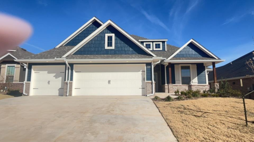 2ND FULL MONTH FREE WITH 18 MONTH LEASEThis Sage Bonus Room 2 floor plan features 2,550 Sqft of total living space, which includes 2,300 Sqft of indoor space and 250 Sqft of outdoor living. There's also a 625 Sqft, three car garage with an in-ground storm shelter installed. This amazing home offers 4 bedrooms, 3 full baths, covered patios, a utility room, and a generous bonus room located on the second story. The great room features a noteworthy coffered ceiling with a ceiling fan and crown molding, a center gas fireplace with a stacked stone surround detail, rocker switches throughout, wood-look tile, eggshell paint, Cat6 wiring, and large 7' windows. The up-scale kitchen has decorative tile backsplash, stainless steel appliances, well-crafted cabinets to the ceiling with under cabinet lighting and cabinet hardware installed throughout, stunning pendant lighting, 3 CM countertops, stainless steel appliances, a corner pantry, and a large center island equipped with a trash can pullout, a work station sink, and a dishwasher. The primary suite boasts a sloped ceiling detail with a ceiling fan, windows, Cat6 wiring, and wood-look tile flooring. The prime bath has a walk-in shower, a dual sink vanity, a free-standing tub, a private water closet, and a HUGE walk-in closet. The covered back patio offers a wood-burning fireplace, a gas line, and a TV hookup. Gated community, playground, and stocked fishing lake. Pets case by caseTenant responsible for refrigerator, washer, and dryerOven, cooktop, dishwasher, and microwave includedAll residents are enrolled in the Resident Benefits Package (RBP) for $45.00/month which includes renters' insurance, credit building to help boost your credit score with timely rent payments, $1M Identity Protection, HVAC air filter delivery (for applicable properties), our best-in-class resident rewards program, and much more! More details upon application.